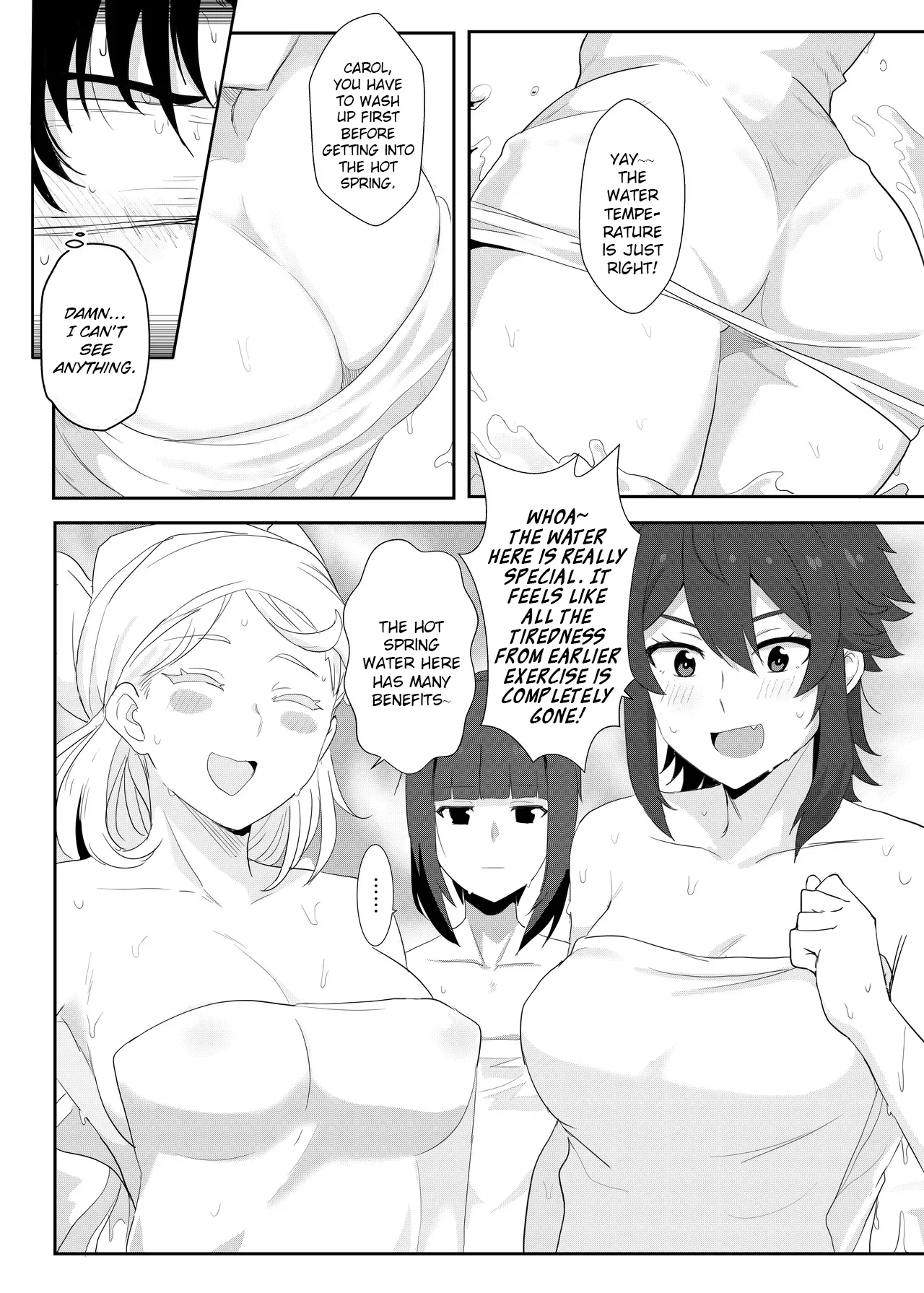 [Nikoushikou (Nekosaki Aoi)]Going On A Hot Spring Trip with Tomo's Friends!(Tomo-chan wa Onnanoko!) [English] [DL] Page 8