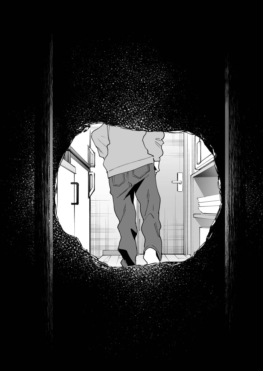 [Mushaburu (Musha Sabu)]1K 3-man Manko-tsuki Bukken - 203 Goushitsu | 1K/3万附帶小穴租房[Chinese] [Digital] Page 45