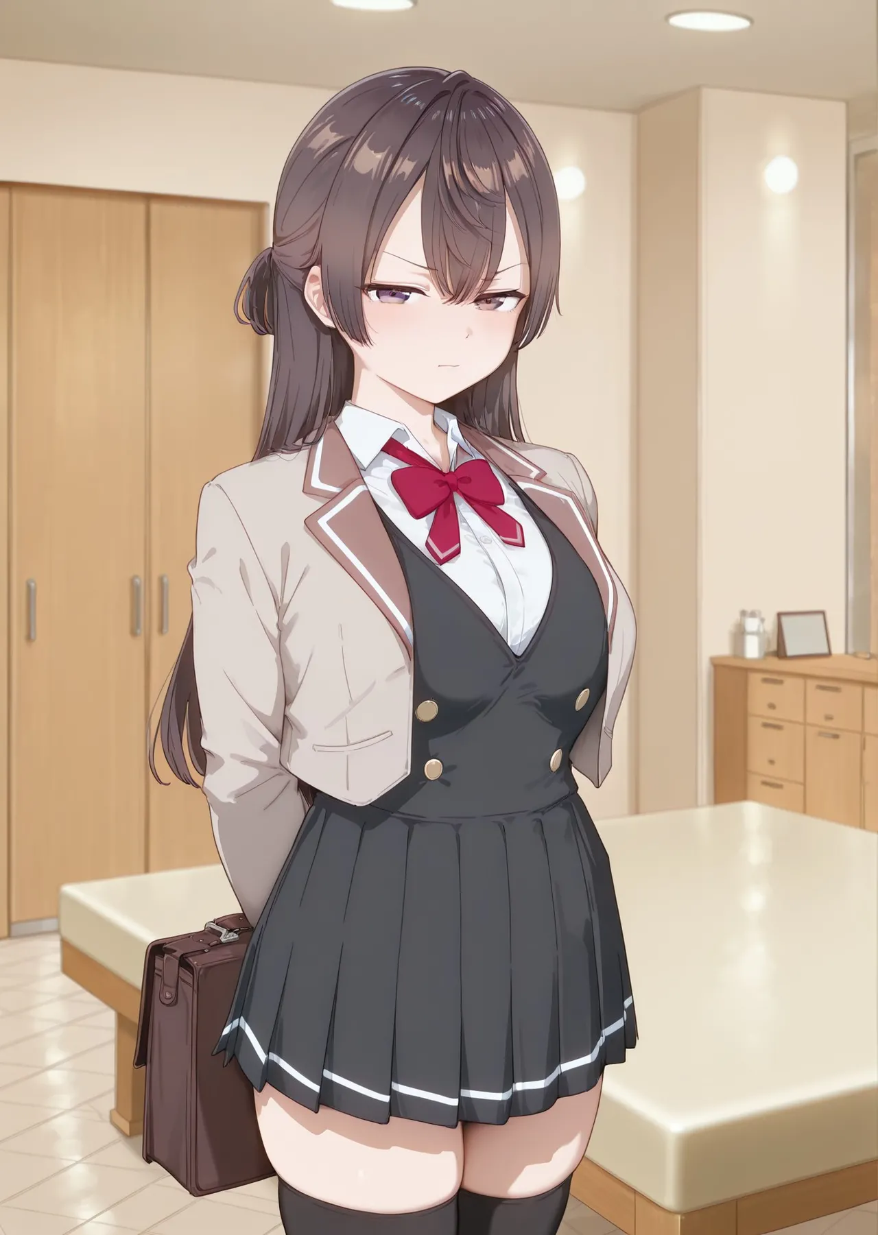 nyushi   mtoriginal [AI GENERATED] [PIXIV]  (Booth) 周〇有希-Yuki-[Alya Sometimes Hides Her Feelings in Russian] Page 1