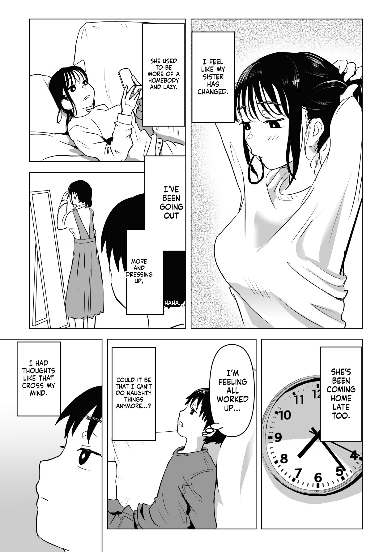 [Mochichimaru]Atarimae Sex ~Ane to Otouto no Nichijou~ | Natural Sex ~The Daily Life of an Older Sister and Younger Brother~[English] Page 24