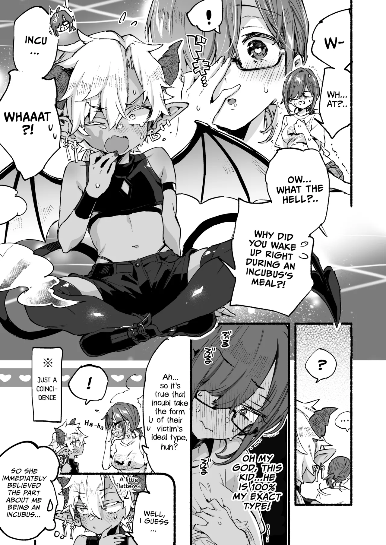 [Koniro Drops (Morishima Kon)]Incubus-kun wa Manpuku o Shiranai | The Incubus Knows No Satiety[English] [COHQ] [Digital] Page 12