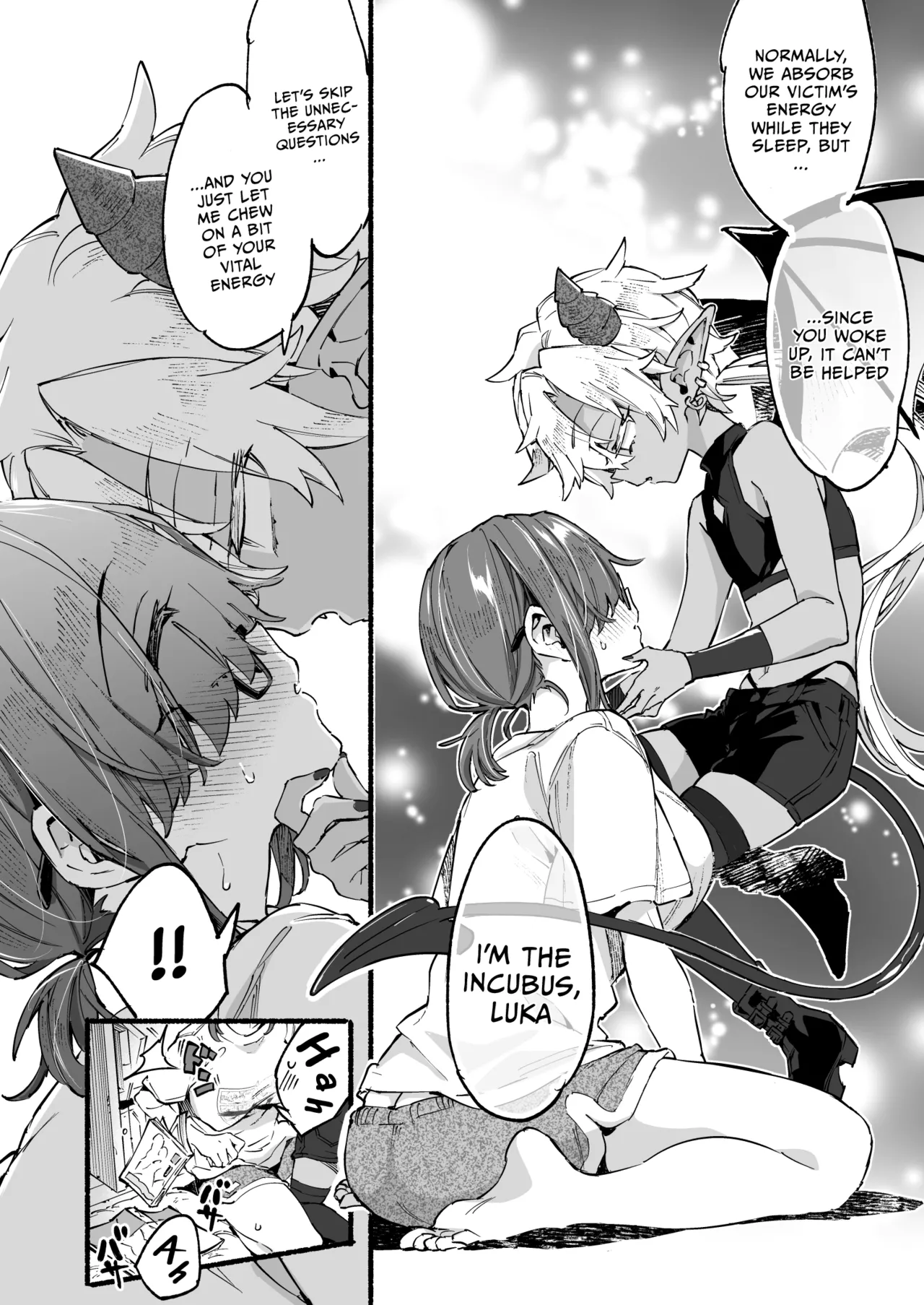 [Koniro Drops (Morishima Kon)]Incubus-kun wa Manpuku o Shiranai | The Incubus Knows No Satiety[English] [COHQ] [Digital] Page 13