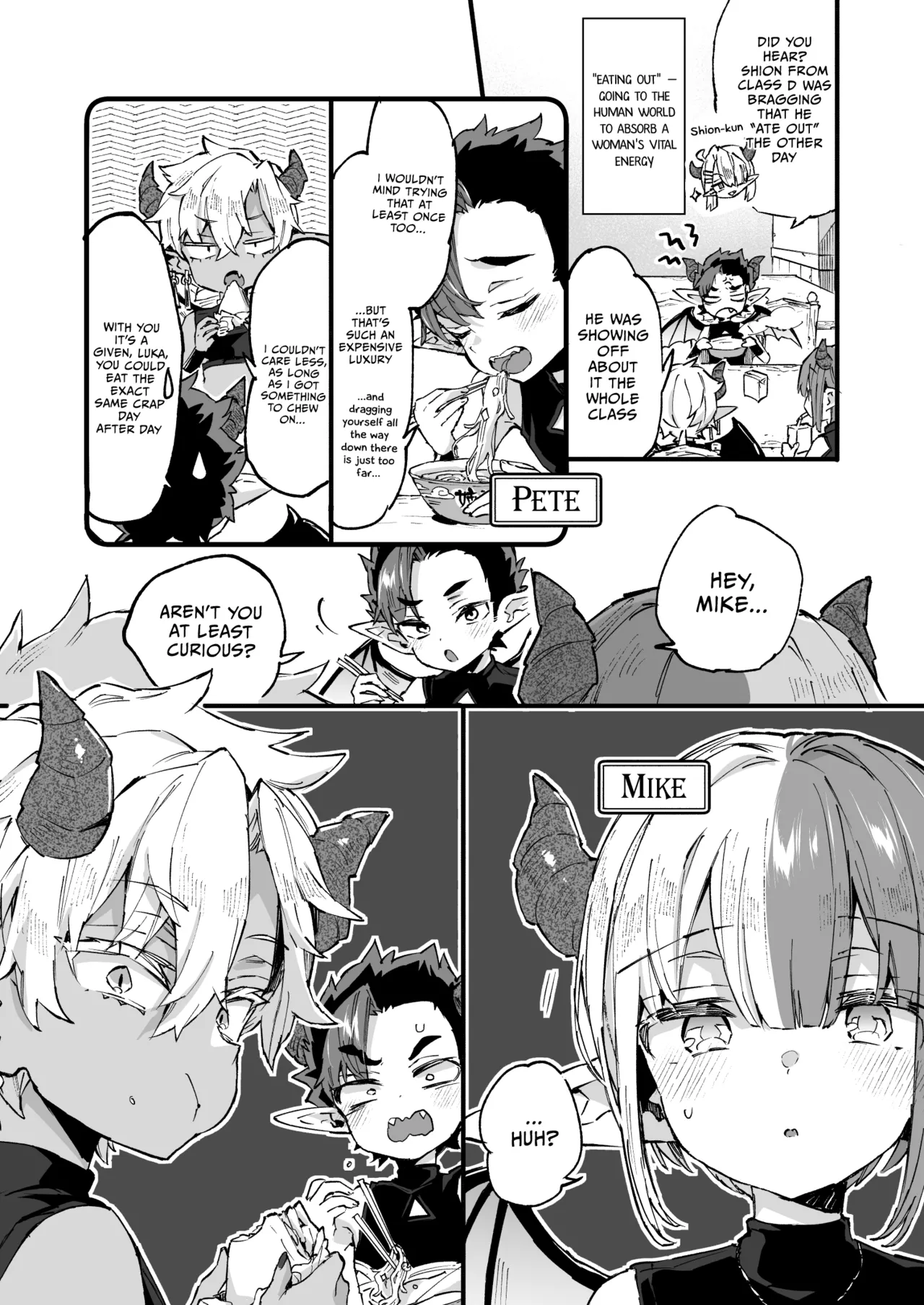 [Koniro Drops (Morishima Kon)]Incubus-kun wa Manpuku o Shiranai | The Incubus Knows No Satiety[English] [COHQ] [Digital] Page 7