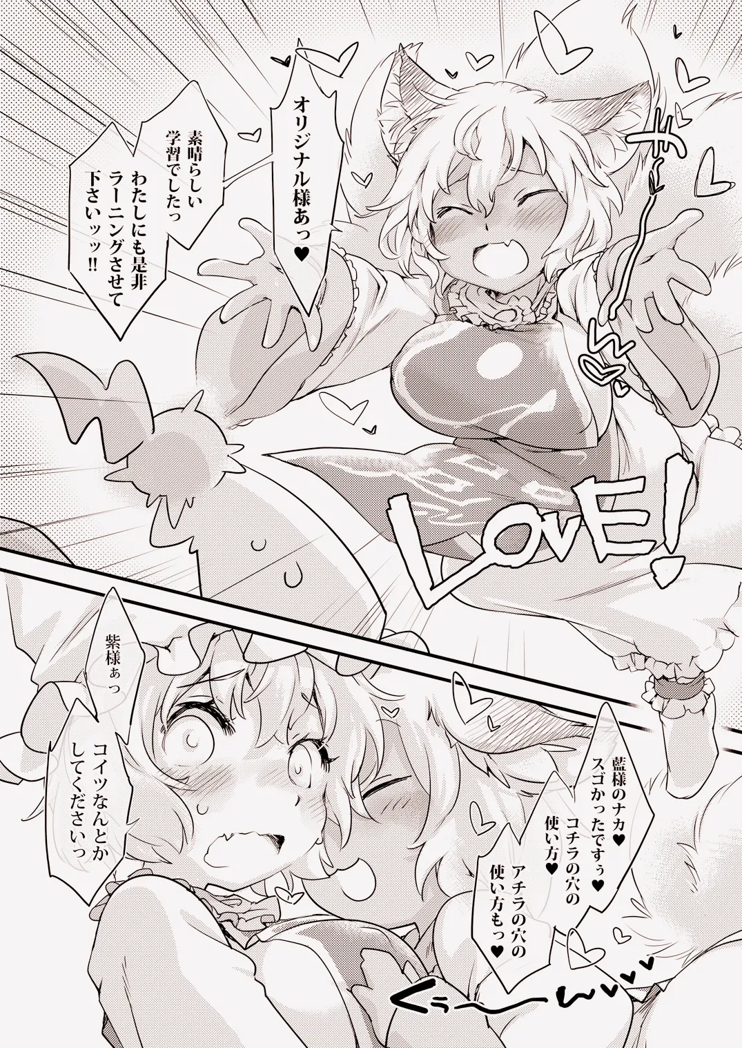[Hina Purin (Ikuta Takanon)]Yakumo AI VS Yakumo Ran(Touhou Project) [Digital] Page 19