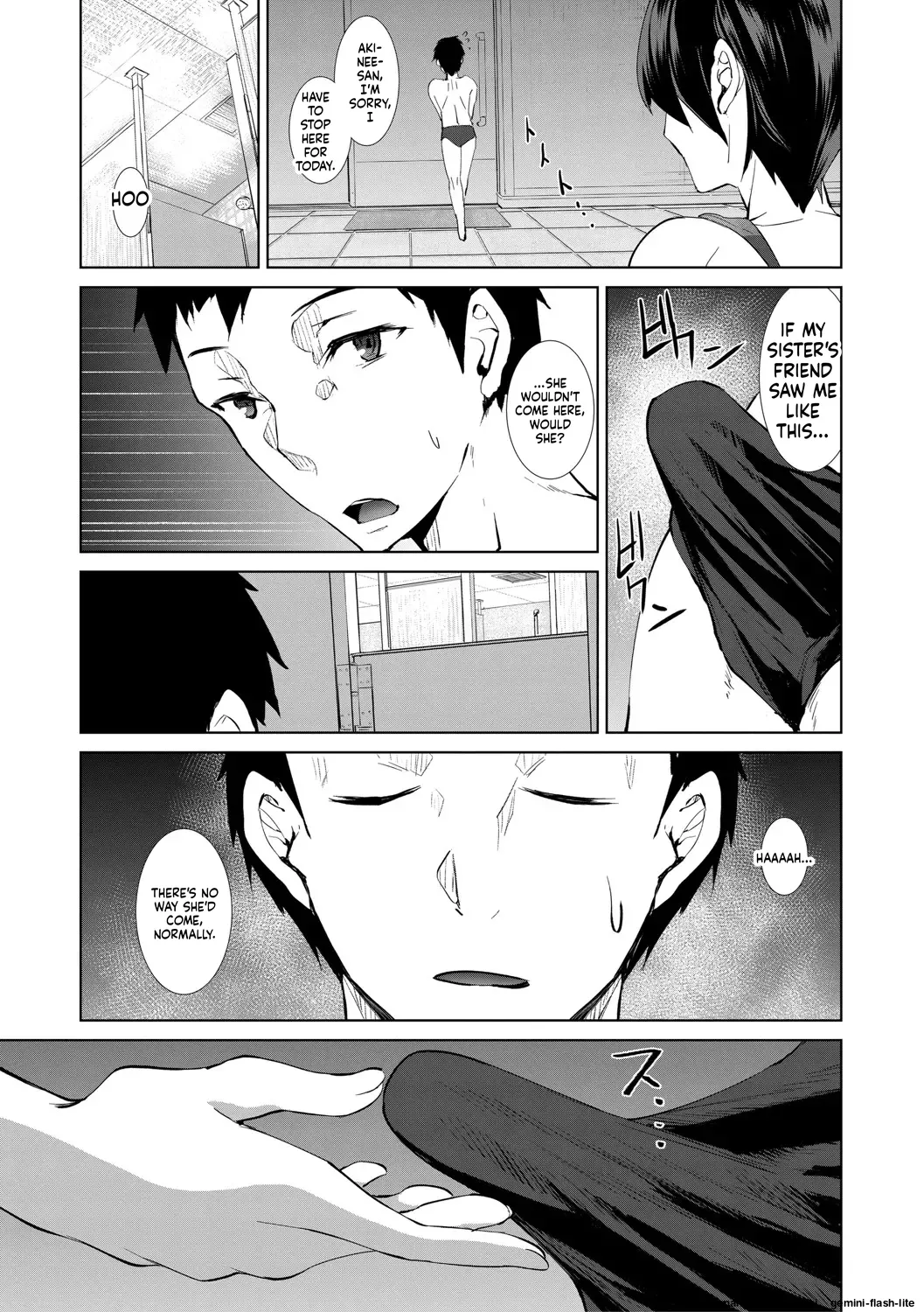 [Asahiru Yuu]Sannin no Ane ni Semerareru Boku[English][MTL][Digital] Page 24