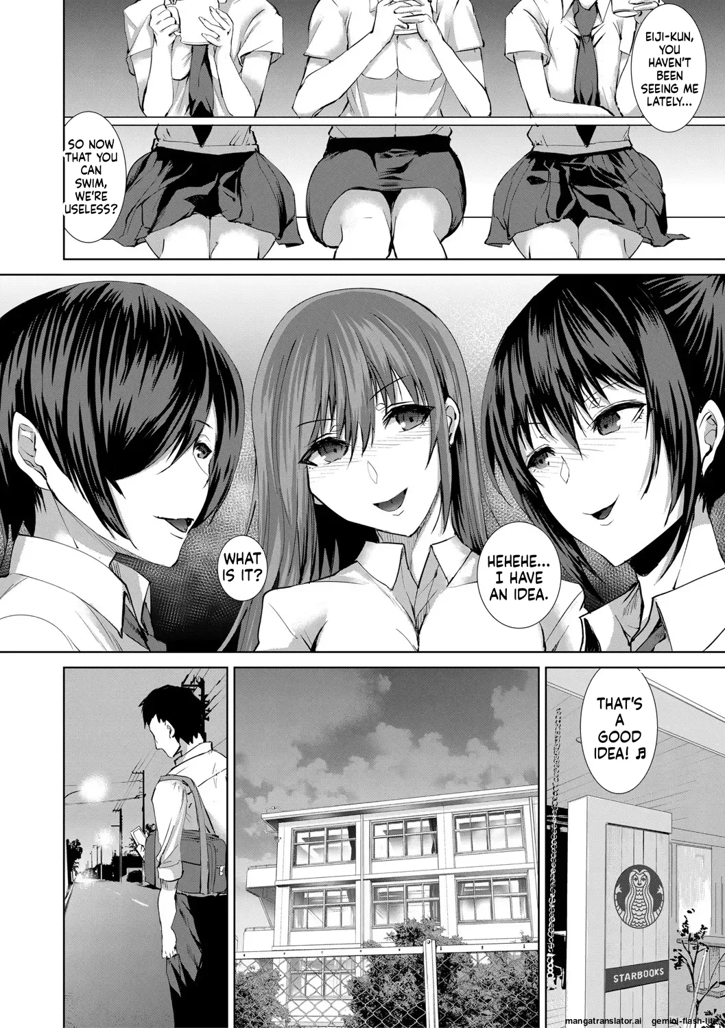[Asahiru Yuu]Sannin no Ane ni Semerareru Boku[English][MTL][Digital] Page 61