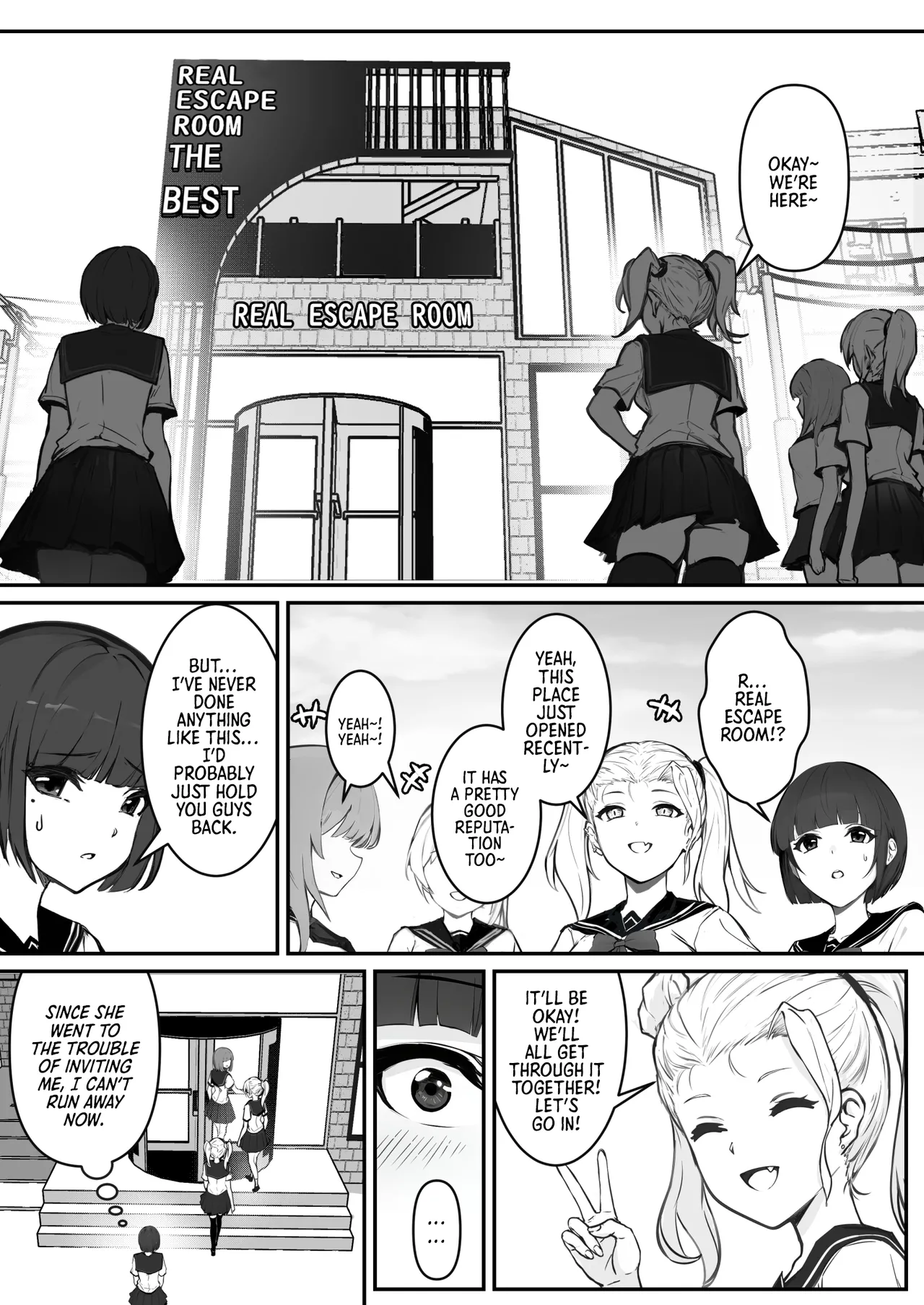 [Pz Yatai (pz-x)]JK Ojou-sama no Real Dasshutsu Game---Chousen Hen | A Real Escape Room with a High School Ojou-sama --- Challenge Edition[English] [Morally Bankrupt Wizard Translations] [Digital] Page 6