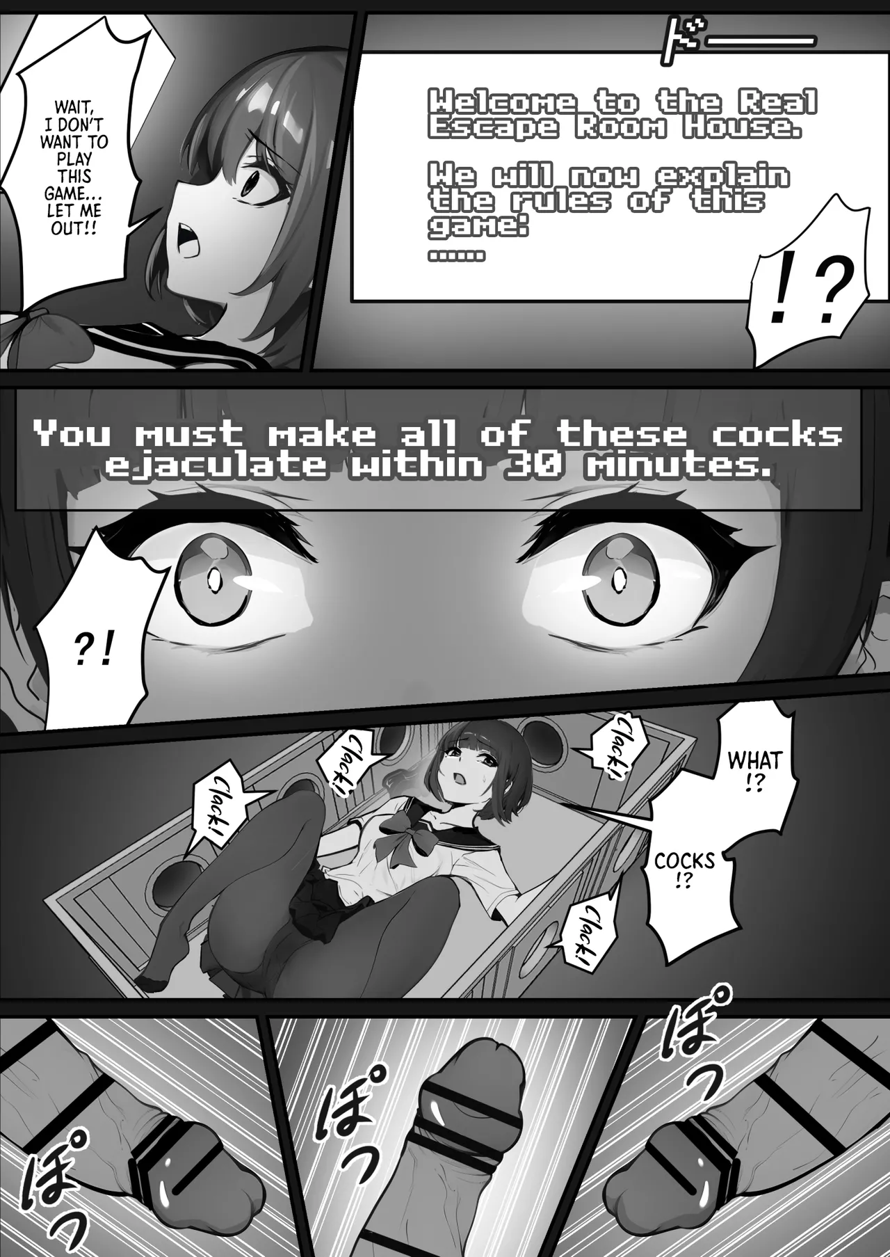 [Pz Yatai (pz-x)]JK Ojou-sama no Real Dasshutsu Game---Chousen Hen | A Real Escape Room with a High School Ojou-sama --- Challenge Edition[English] [Morally Bankrupt Wizard Translations] [Digital] Page 9