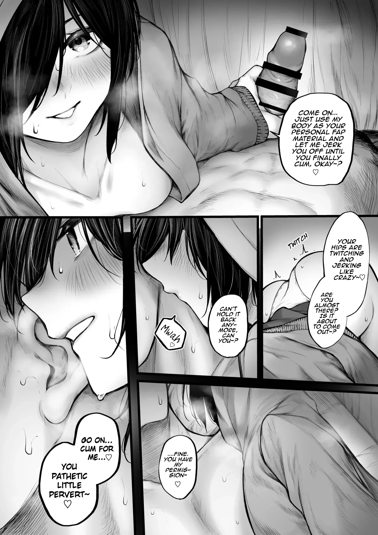 [Jury]The Time a Tomboy Jerked Me Off | Bokukko ga Nuite Kureru Hanashi[English][Siesta Scans] Page 7