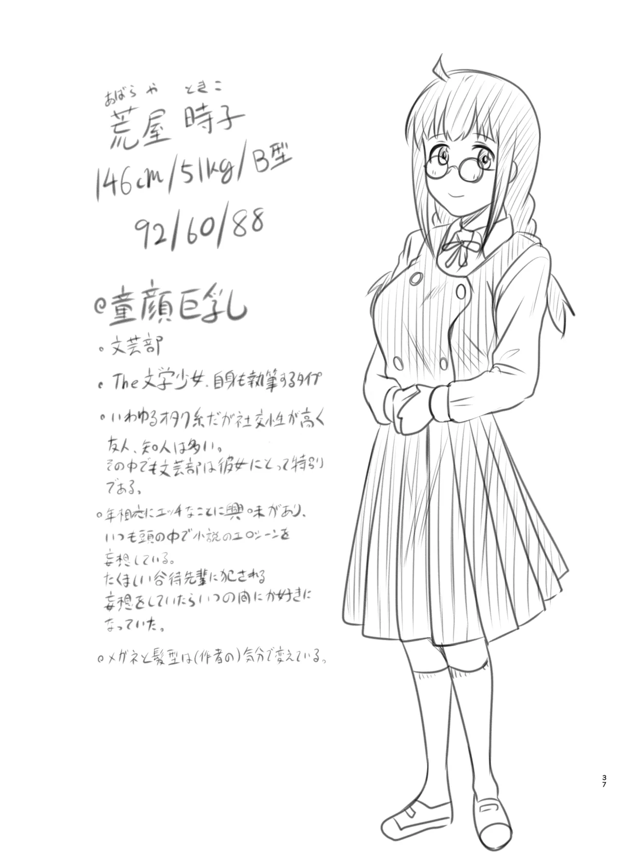 [MELODIYA (Rodion)]Megane Kouhai no Mousou Ero Shousetsu[Digital] Page 38