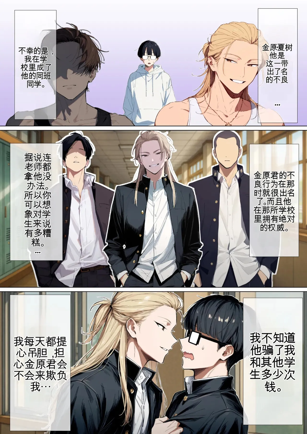 [だびでぞーだぞー♂]The Most Dangerous Local Yankee... Has Turned into a Woman!? And She Wants to Have Sex with Me, a Nerd.[AI Generated] Page 5