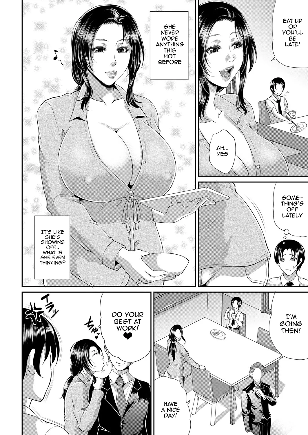 [Toguchi Masaya]Uruwashi no Wife | Mature Wife Ch.1-3[English] {Doujins.com} Page 4