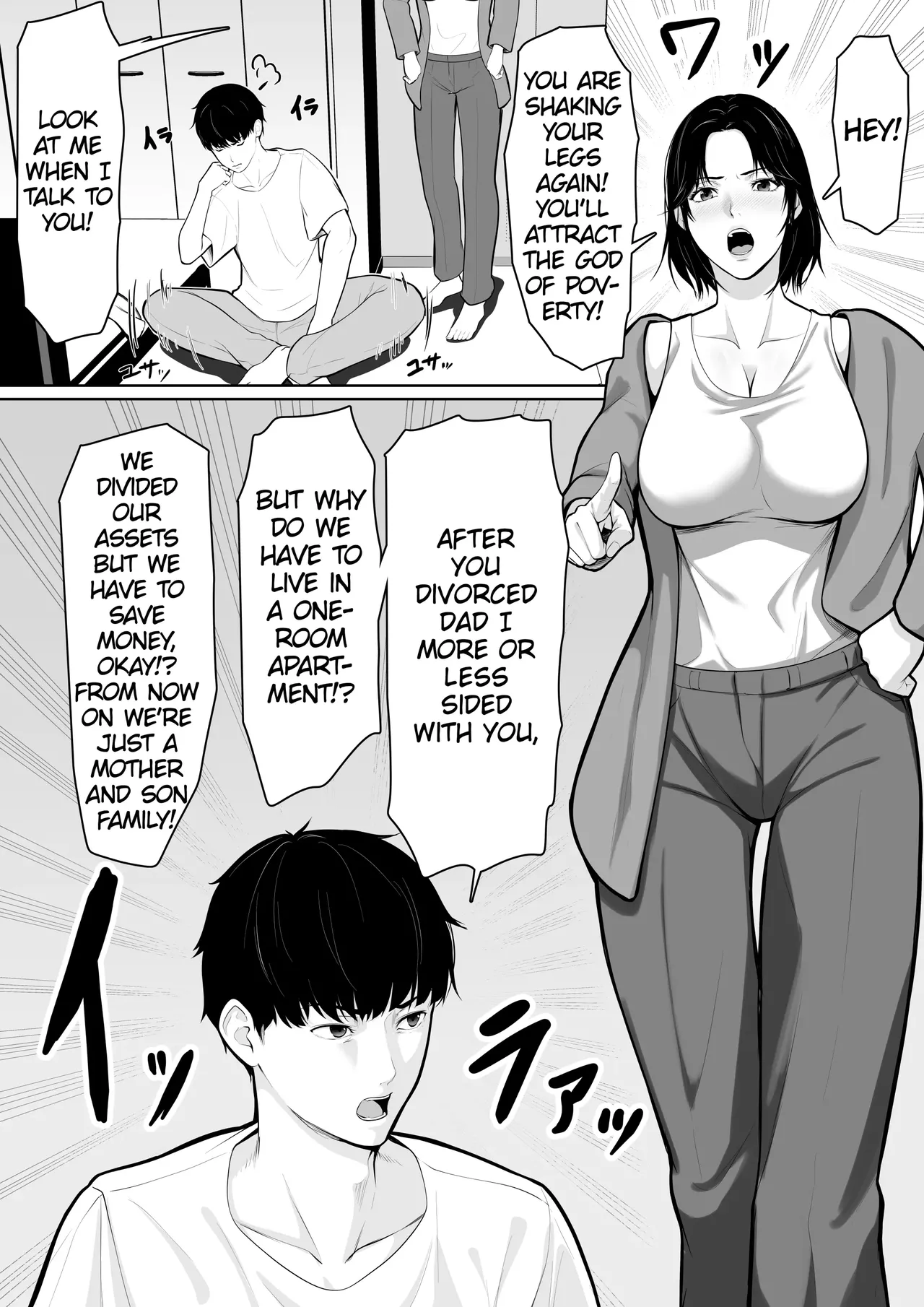 Hahaoya To Sekkusu Shite Haitoku-Kan Tsuyome No Shasei Shitai Sōshūhen(MTL) Page 55