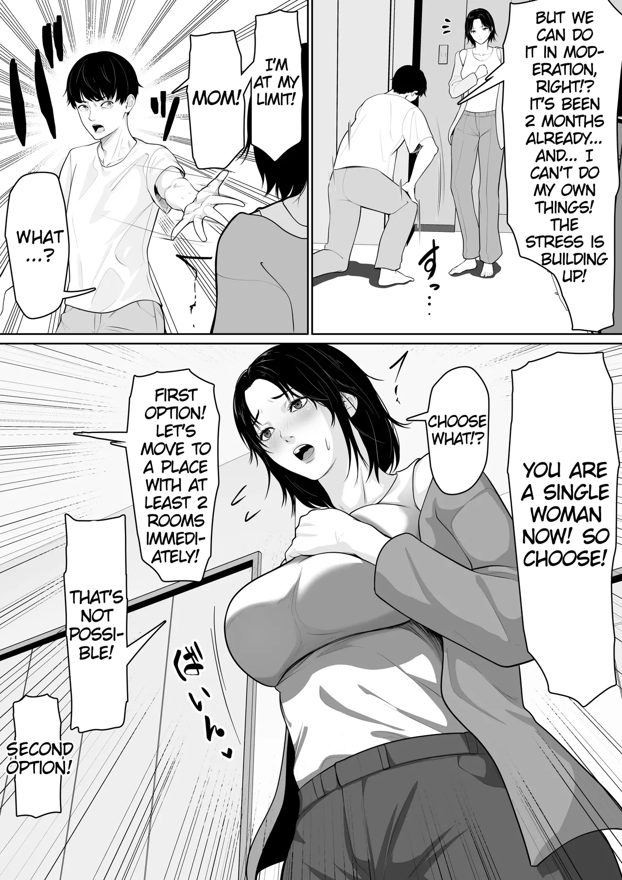 Hahaoya To Sekkusu Shite Haitoku-Kan Tsuyome No Shasei Shitai Sōshūhen(MTL) Page 56