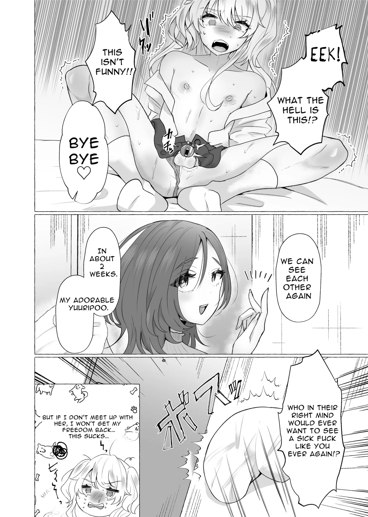 Yuuri 100% Feminization ~Crossdressing boy turned to Femswine~ Page 12