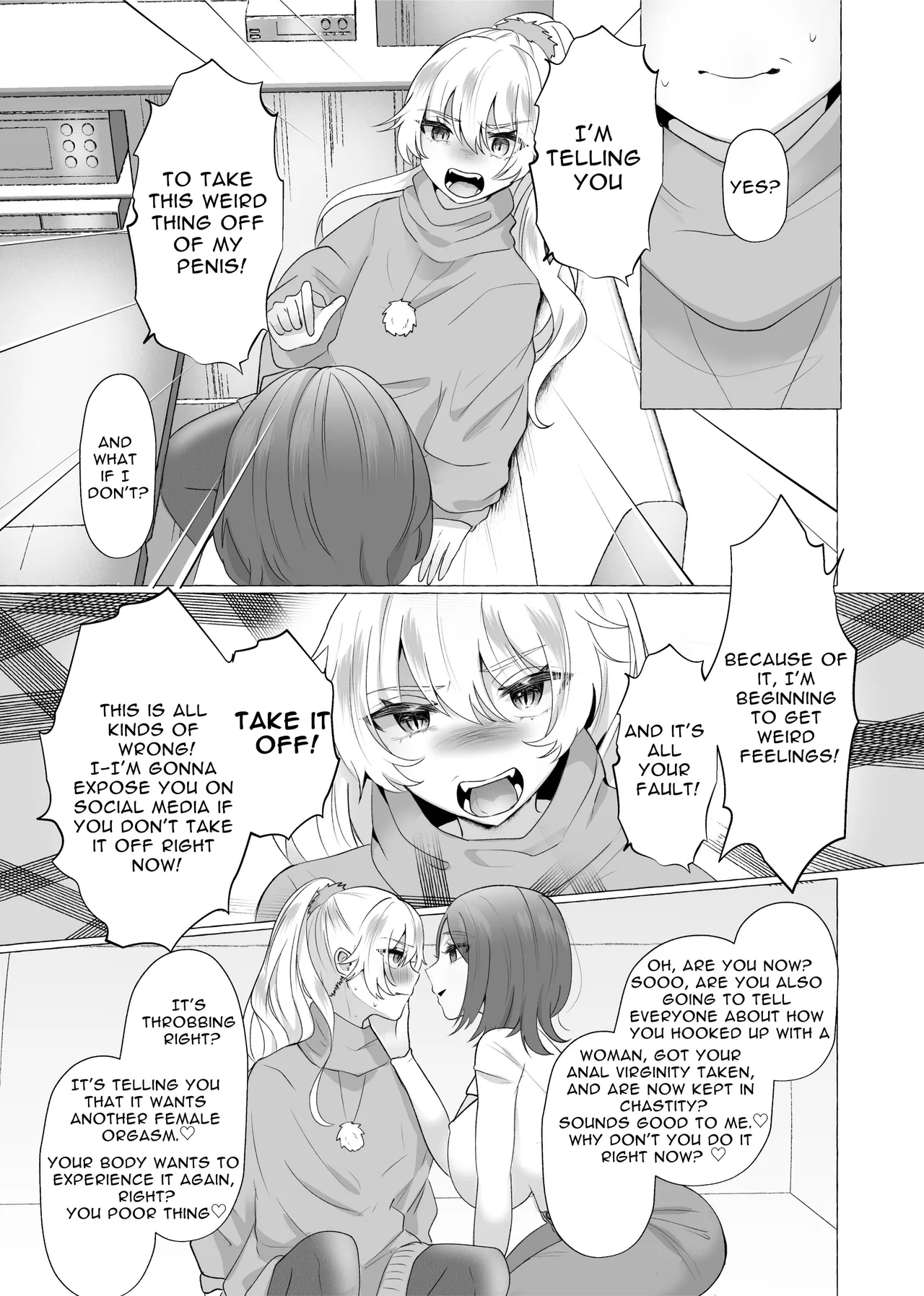 Yuuri 100% Feminization ~Crossdressing boy turned to Femswine~ Page 15