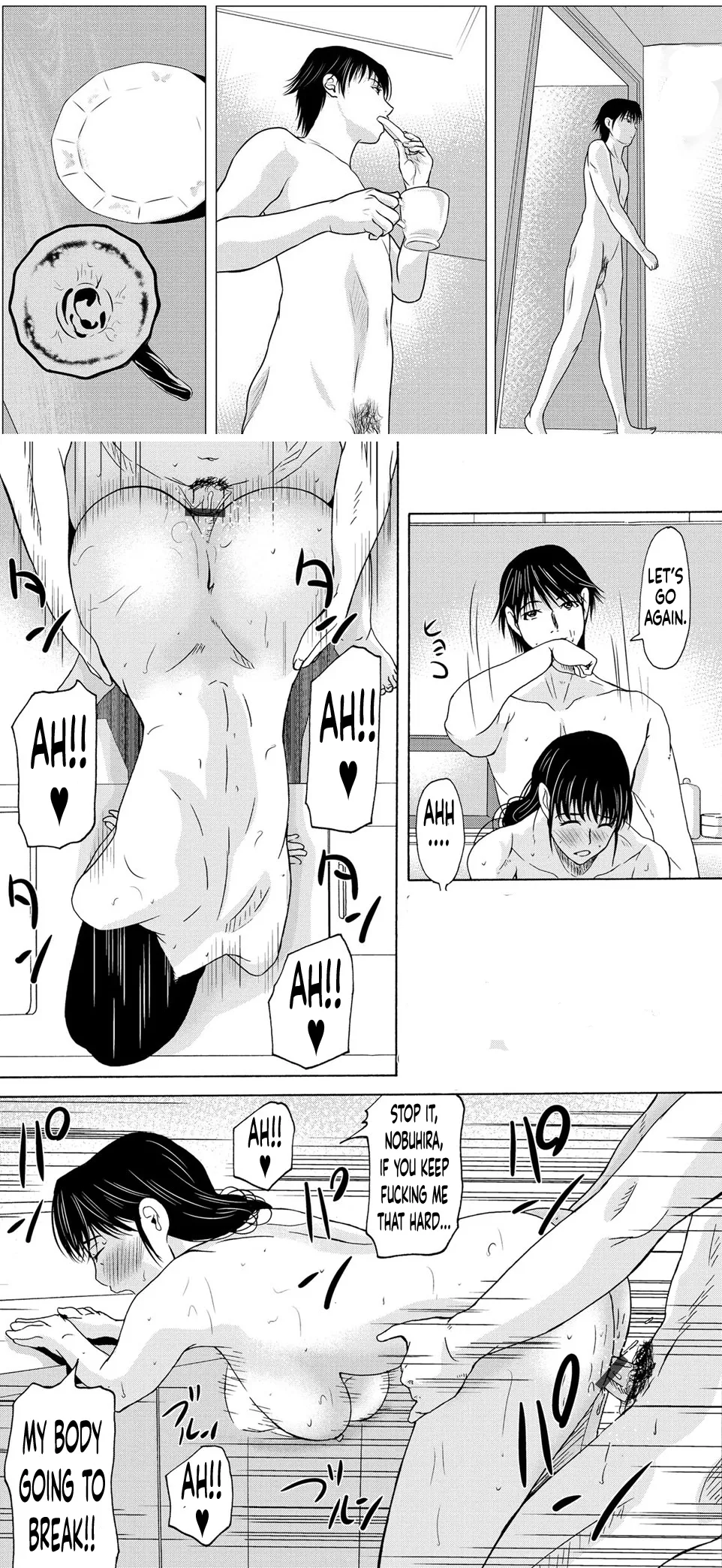 [Yokoyama Michiru]Haha Ga Nugu Toki 2,5,6[English] [Mix + Incomplete] Page 155