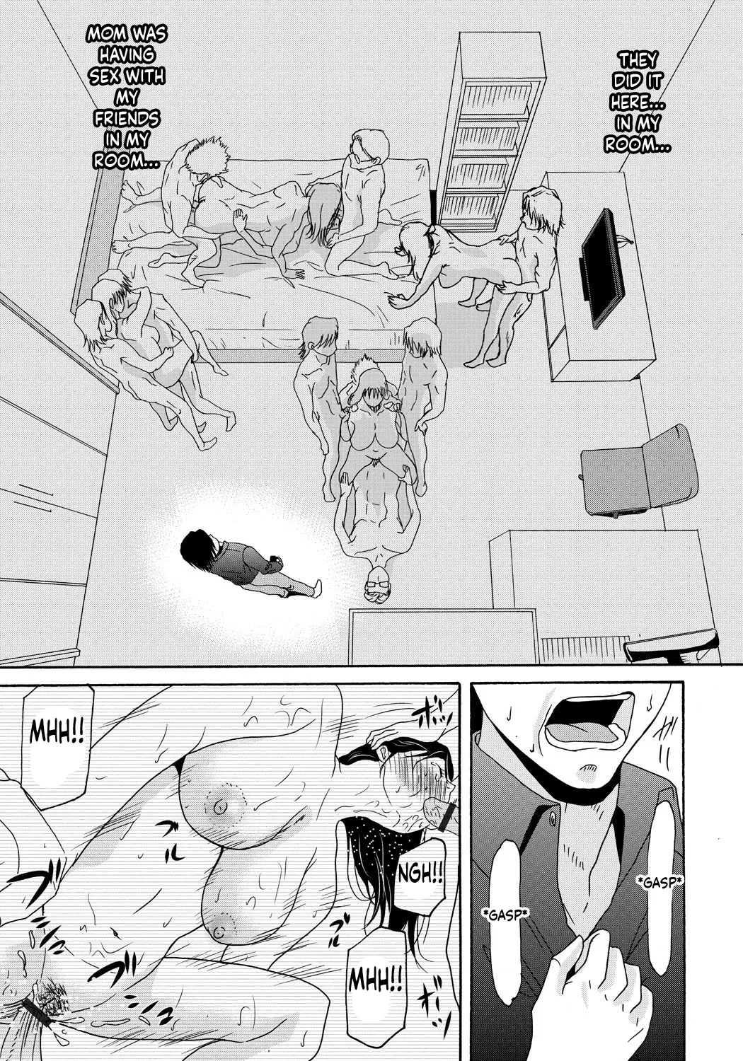 [Yokoyama Michiru]Haha Ga Nugu Toki 2,5,6[English] [Mix + Incomplete] Page 91