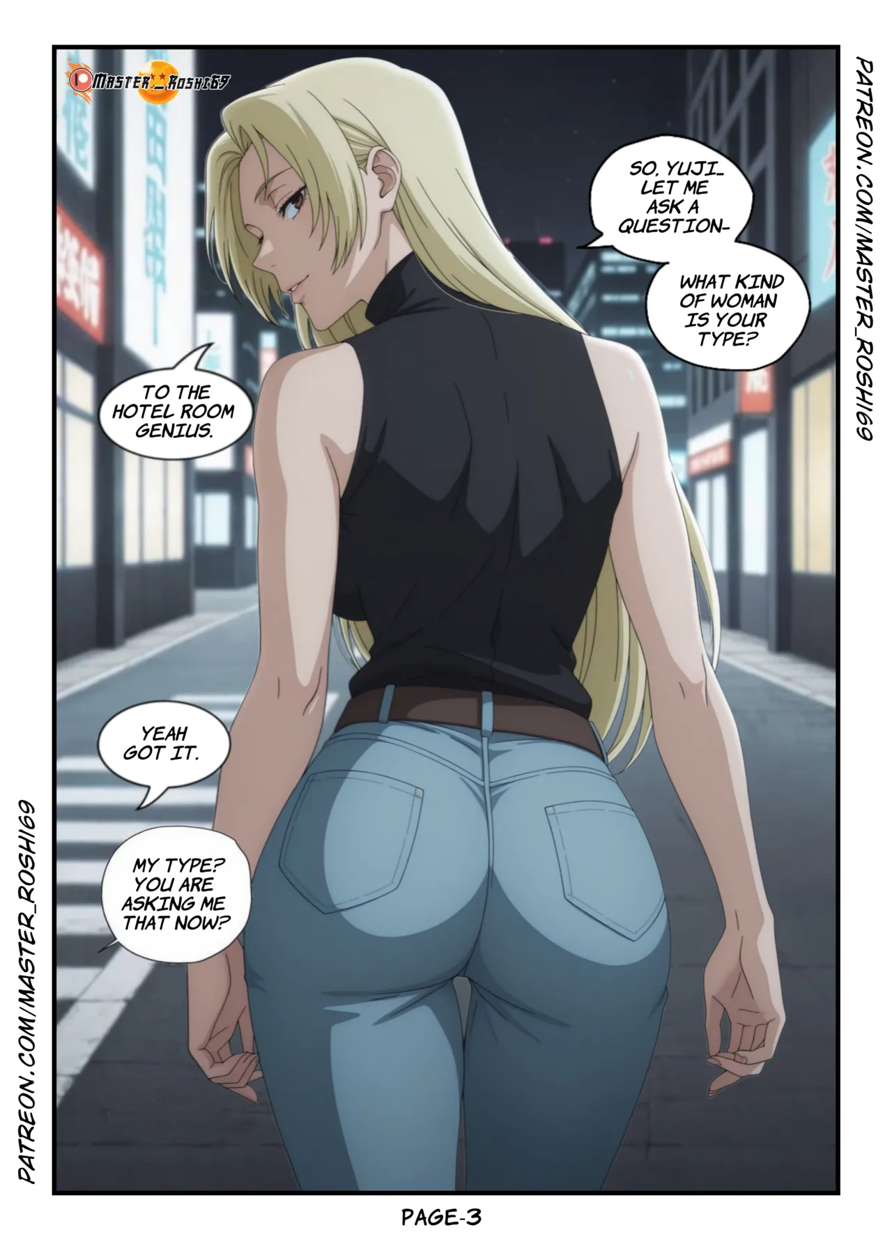 Sexutsu Kaisen: Special Grade Temptation Part 1[AI Generated] Page 4