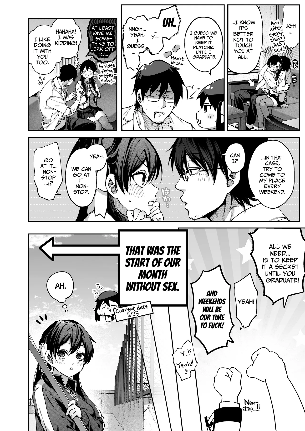 [Tamabon]Mr. Hattori Doesn't Need a Girlfriend Cont'd! ~We're finally alone, so can I fuck your brains out?~ Page 10