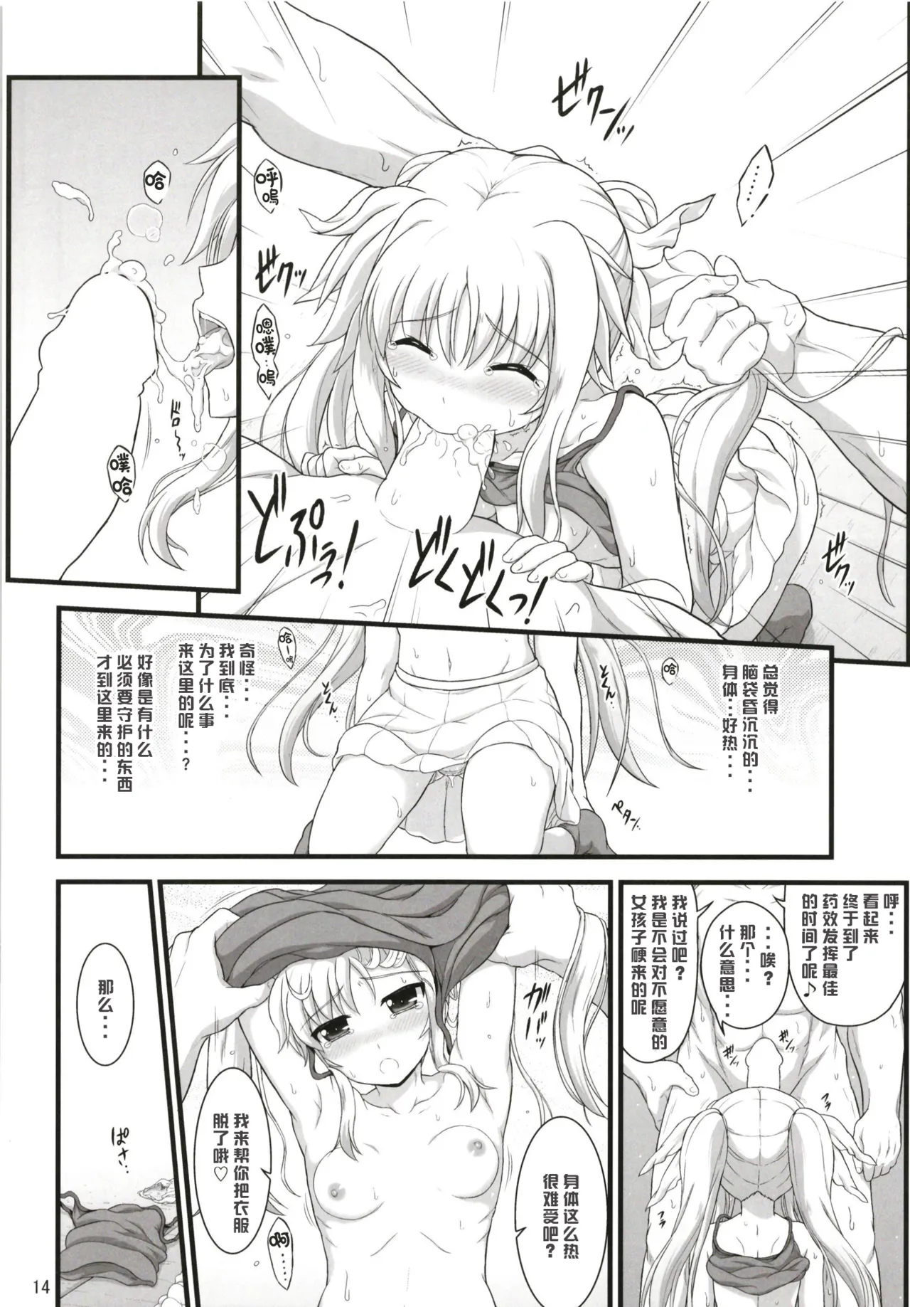 (C94) [Kuchiki no Uro (Enma Koorogi)]Fate Affection(Mahou Shoujo Lyrical Nanoha) Page 14