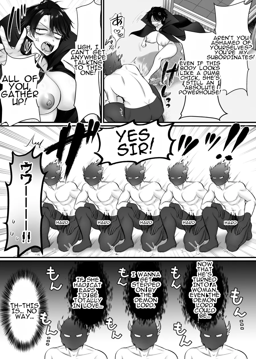 [Amuai Okashi Seisakusho (Moegi Oji-san)]Mesu ni Natta Maou-sama Suki Suki Daisuki! | The Demon King Who Possessed a Woman: I love you, I love you, I love you so much! Page 8