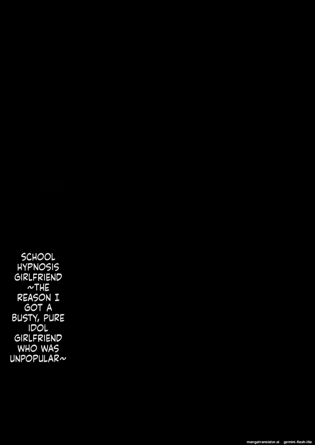 [X∞MODEL]Gakuen Saimin Kanojo ~Saenai Boku ni Bakunyuu Seiso-kei GraDol no Kanojo ga Dekita Wake~[English] Page 38