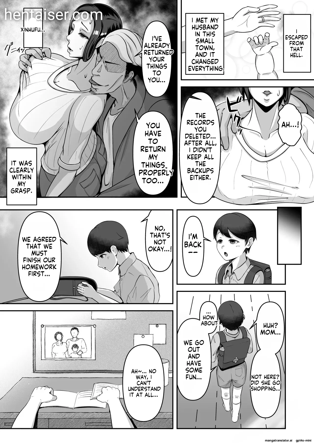 Okaa-san, modosaremashita(MTL) Page 7