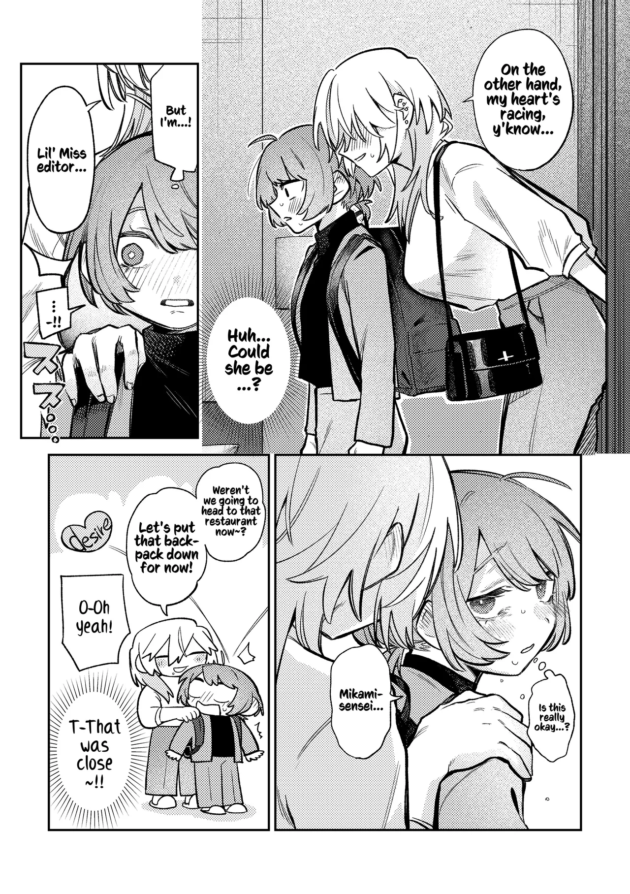 [Dozuke Taira Yuri Teikoku (Suzuo)]Urekko Mangaka-san to Shigodeki Henshuu-san | Popular Manga Artist and Work Adept Editor[English] [Kusanuu] [Digital] Page 11