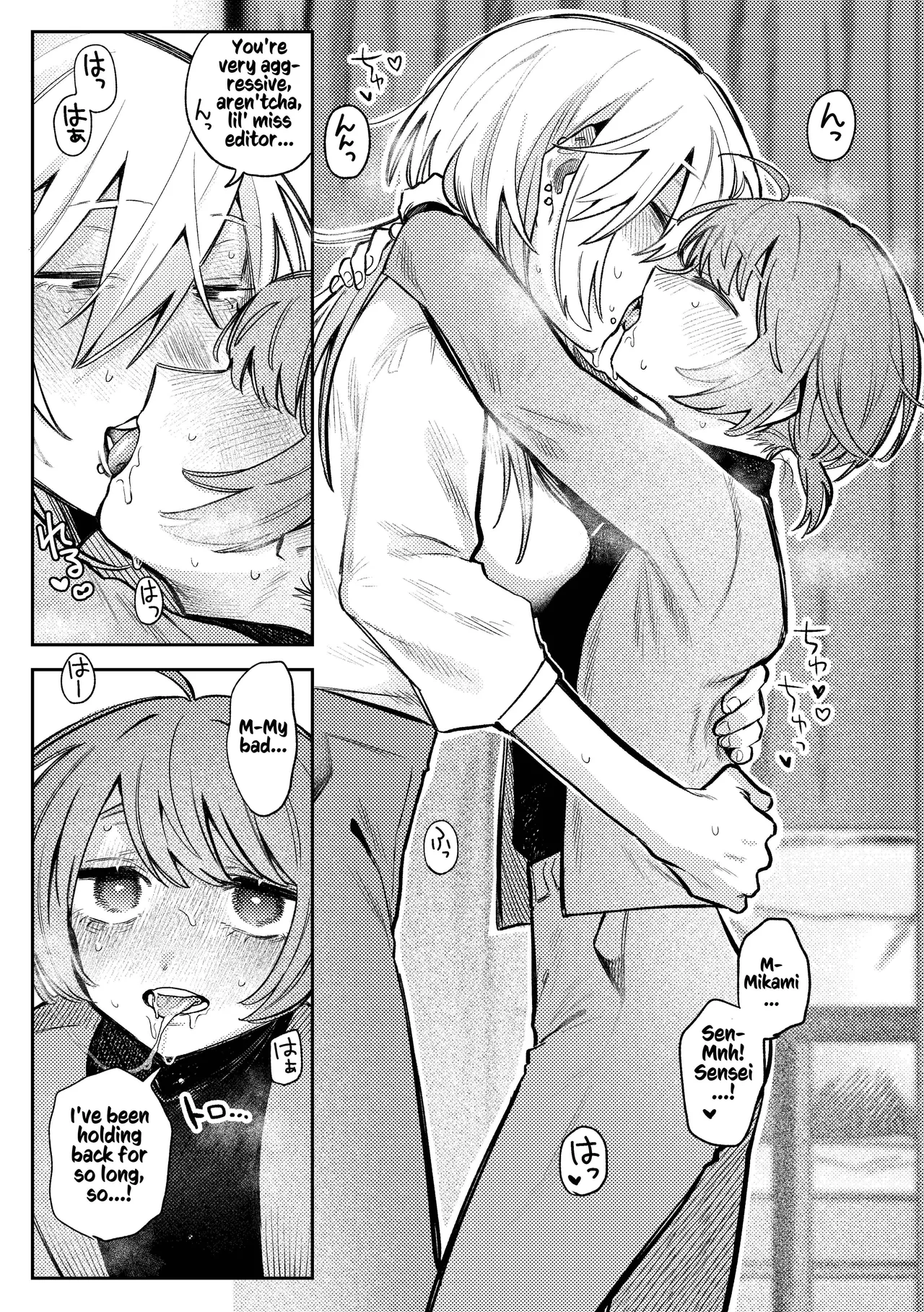 [Dozuke Taira Yuri Teikoku (Suzuo)]Urekko Mangaka-san to Shigodeki Henshuu-san | Popular Manga Artist and Work Adept Editor[English] [Kusanuu] [Digital] Page 19
