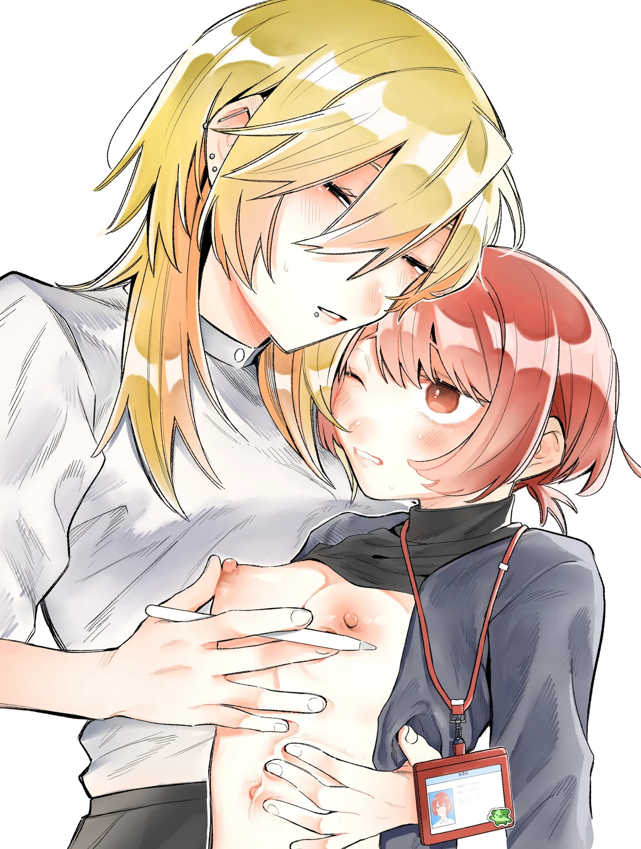 [Dozuke Taira Yuri Teikoku (Suzuo)]Urekko Mangaka-san to Shigodeki Henshuu-san | Popular Manga Artist and Work Adept Editor[English] [Kusanuu] [Digital] Page 2