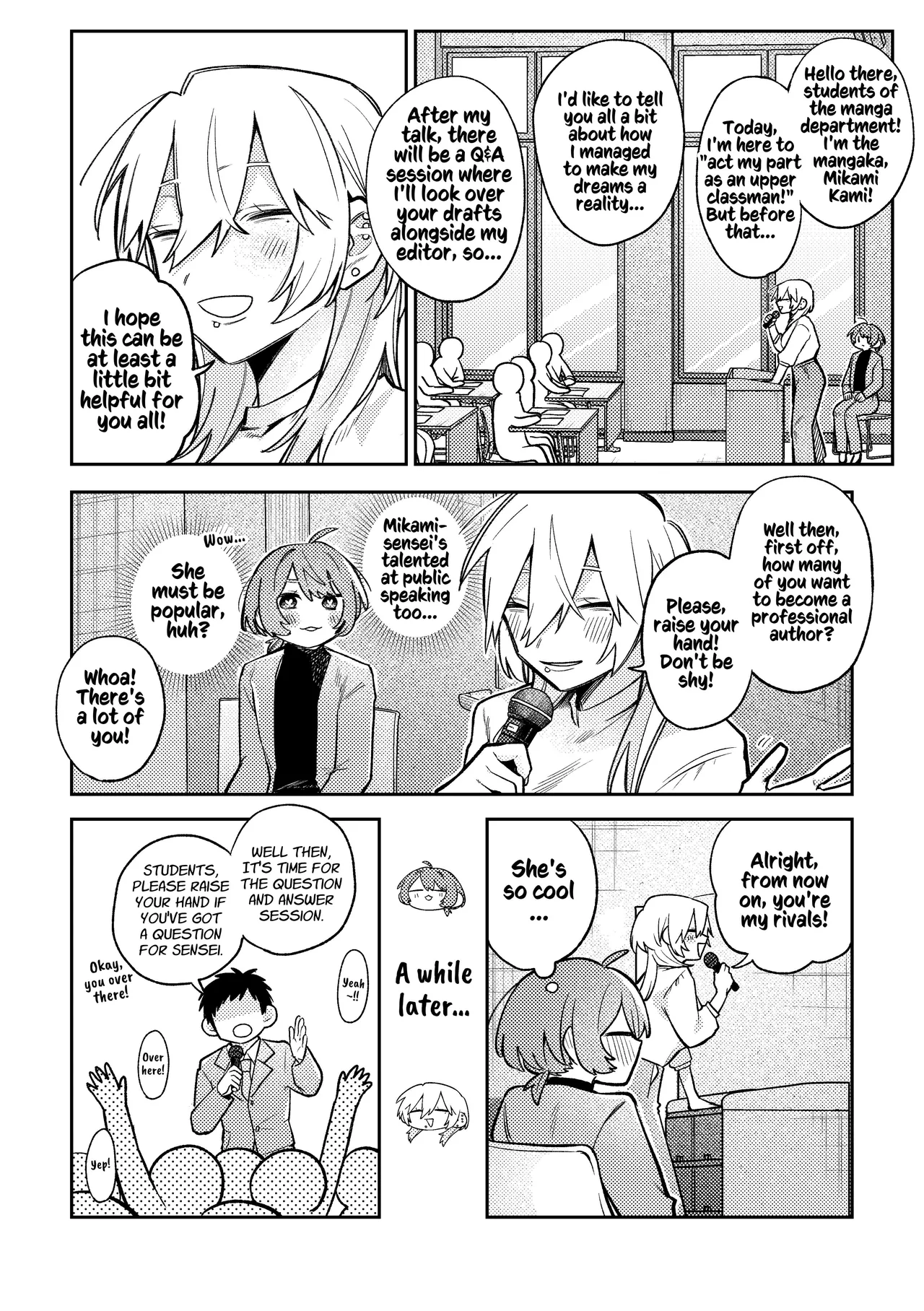 [Dozuke Taira Yuri Teikoku (Suzuo)]Urekko Mangaka-san to Shigodeki Henshuu-san | Popular Manga Artist and Work Adept Editor[English] [Kusanuu] [Digital] Page 6