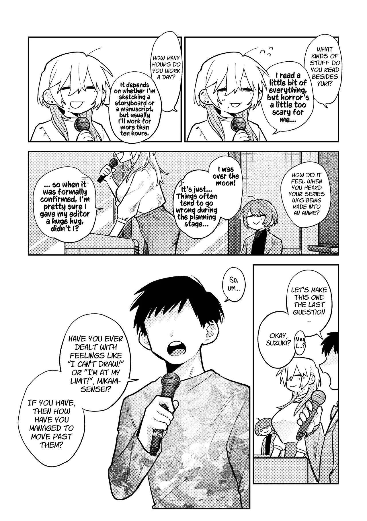[Dozuke Taira Yuri Teikoku (Suzuo)]Urekko Mangaka-san to Shigodeki Henshuu-san | Popular Manga Artist and Work Adept Editor[English] [Kusanuu] [Digital] Page 7