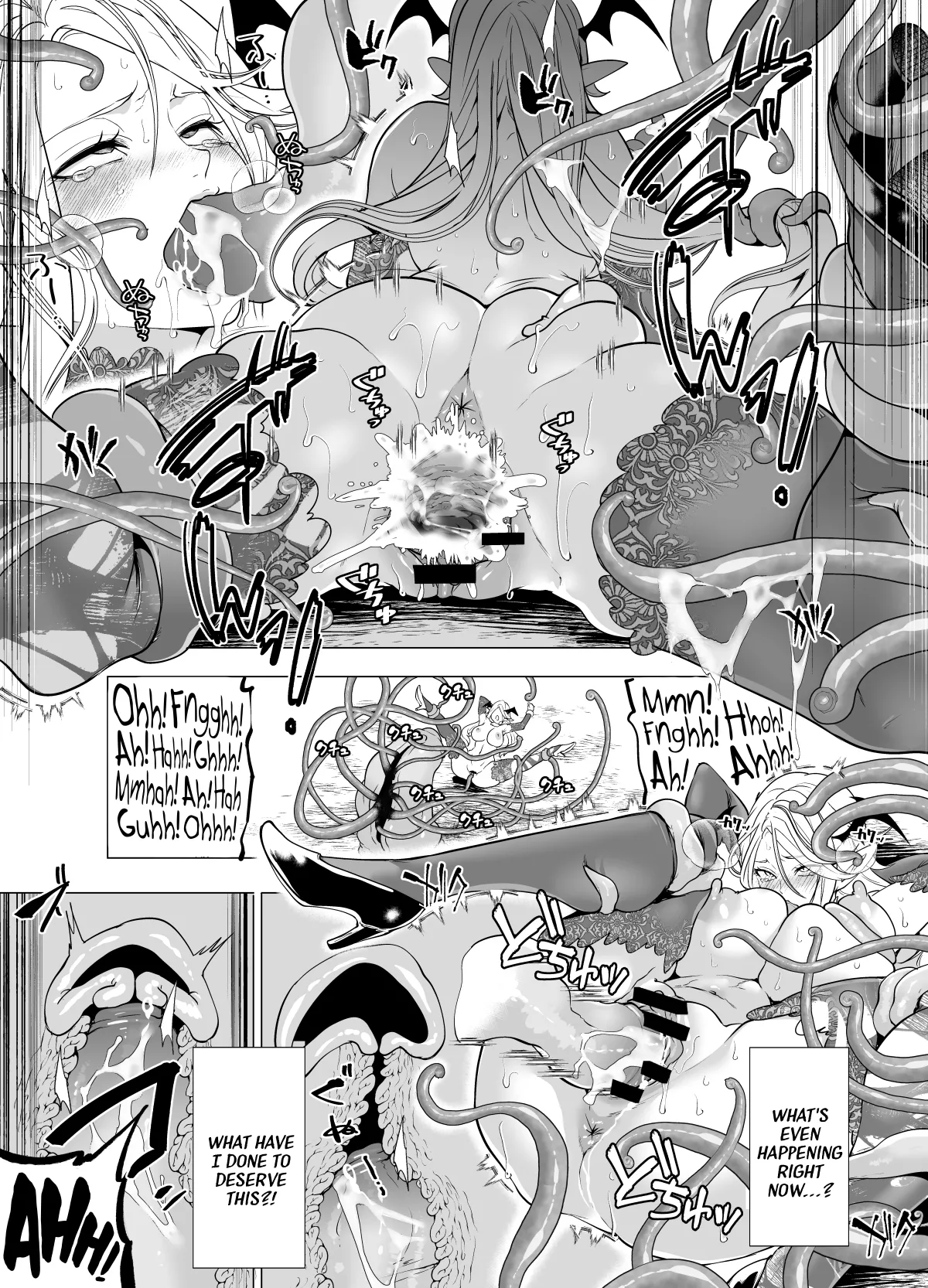 [Miyahara Ayumu]Shokushu Kan Haramase de Takabisha Succubus o Wakaraseru! | Haughty Succubus Gets Put In Her Place By Being Knocked Up With Tentacles![English] [Kinsei Translations] Page 14