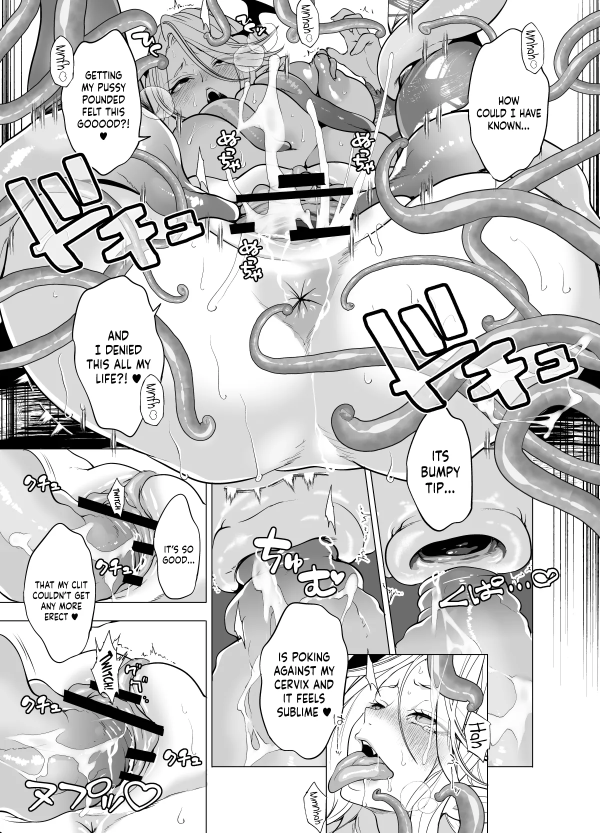 [Miyahara Ayumu]Shokushu Kan Haramase de Takabisha Succubus o Wakaraseru! | Haughty Succubus Gets Put In Her Place By Being Knocked Up With Tentacles![English] [Kinsei Translations] Page 16