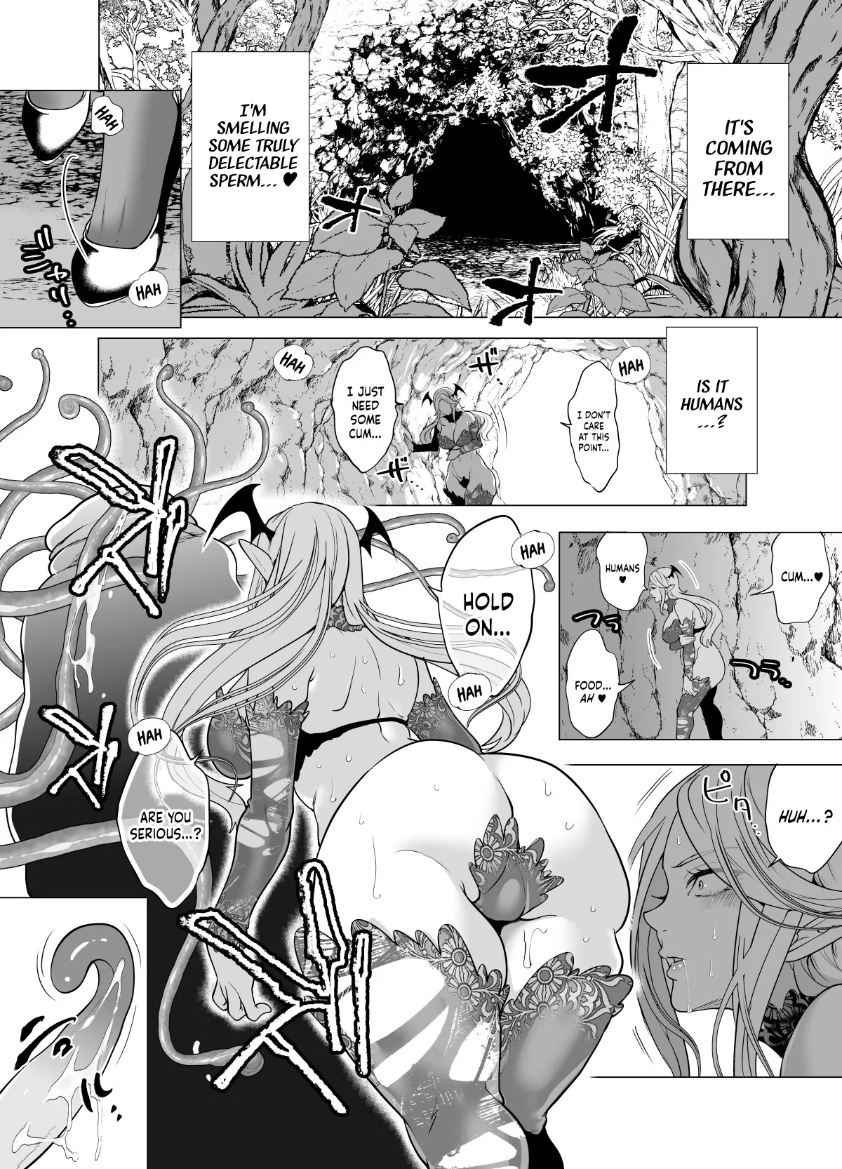 [Miyahara Ayumu]Shokushu Kan Haramase de Takabisha Succubus o Wakaraseru! | Haughty Succubus Gets Put In Her Place By Being Knocked Up With Tentacles![English] [Kinsei Translations] Page 7
