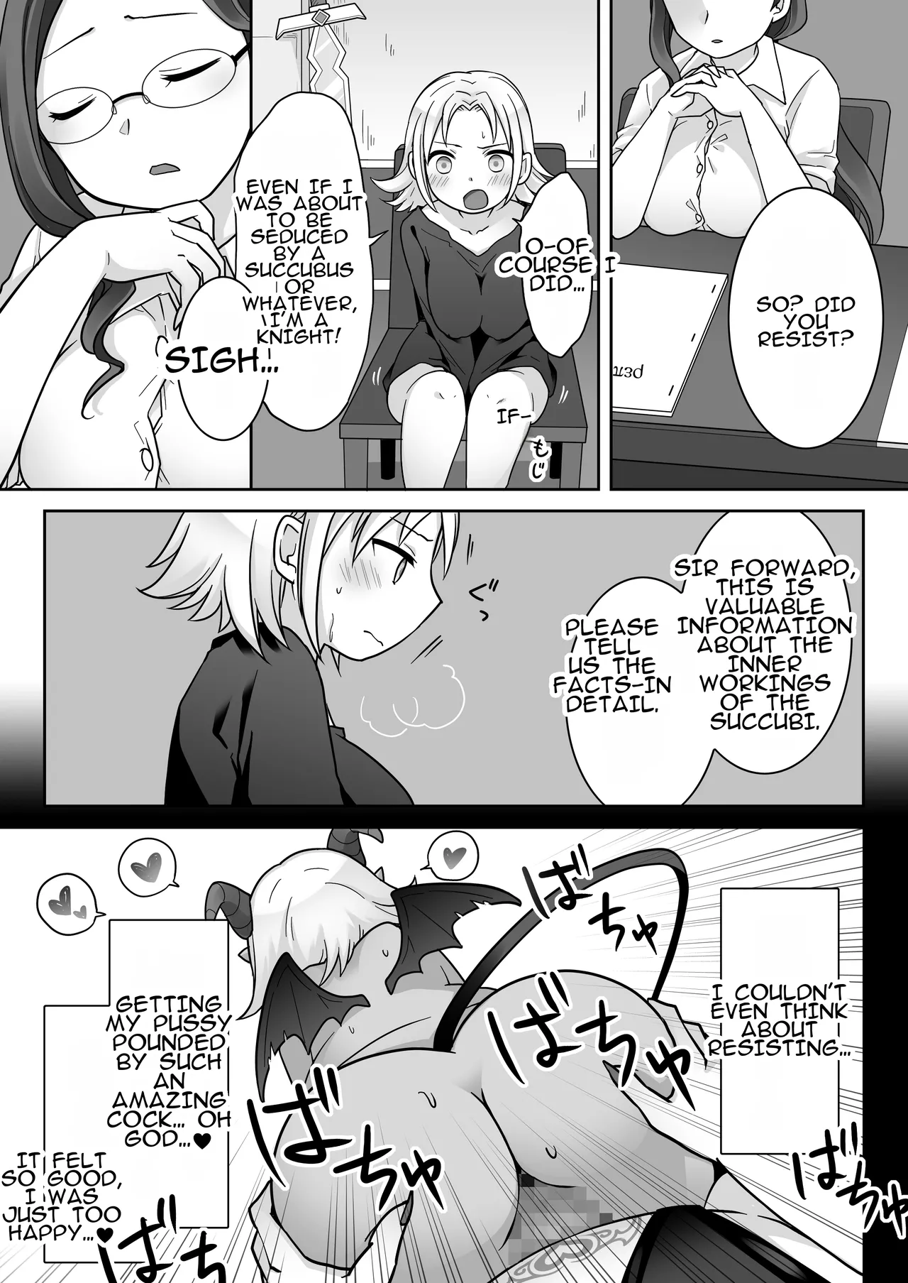 [Zakuro Saihouten (Kuratsuka Riko)]Elite Kishi no Daraku TS ~Otoko ni Modoretanoni Futatabi TS Succubus Ochi shichau Kishi-sama~ | The Fallen Elite Knight: TS ~The Knight Who Returned to Being a Man, Only to Fall Again as a TS Succubus~[English] Page 17