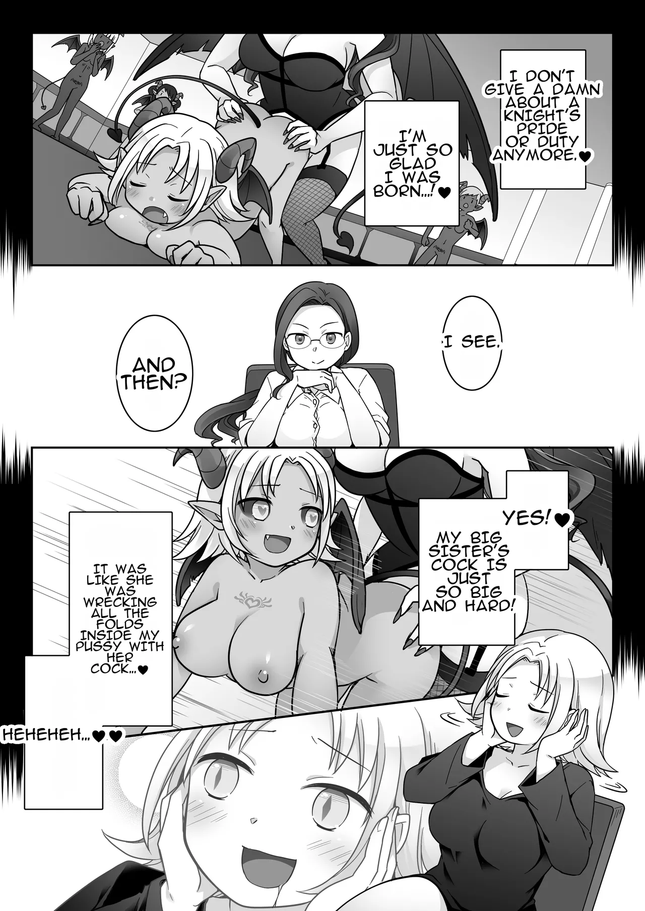 [Zakuro Saihouten (Kuratsuka Riko)]Elite Kishi no Daraku TS ~Otoko ni Modoretanoni Futatabi TS Succubus Ochi shichau Kishi-sama~ | The Fallen Elite Knight: TS ~The Knight Who Returned to Being a Man, Only to Fall Again as a TS Succubus~[English] Page 18