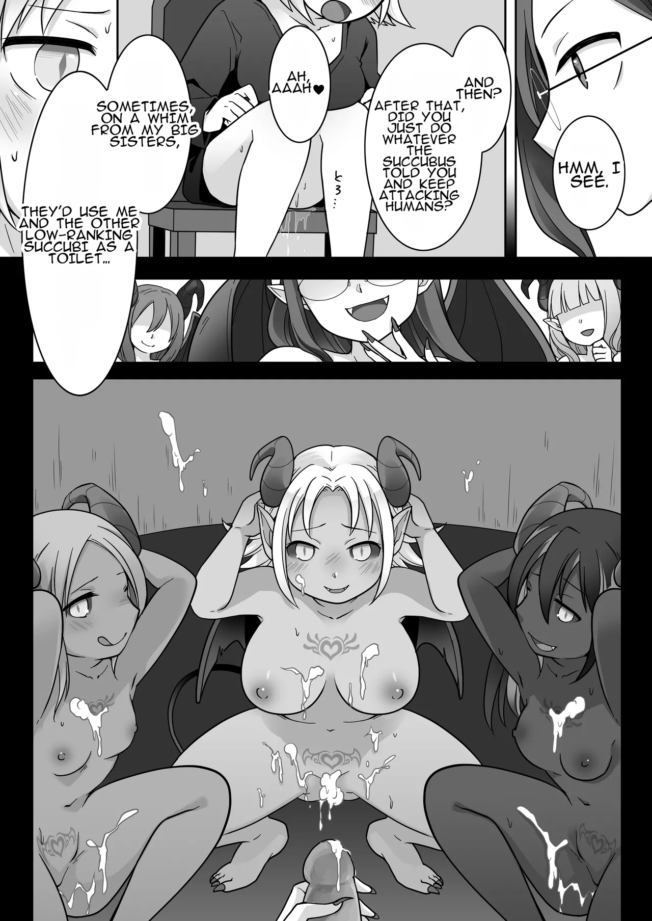 [Zakuro Saihouten (Kuratsuka Riko)]Elite Kishi no Daraku TS ~Otoko ni Modoretanoni Futatabi TS Succubus Ochi shichau Kishi-sama~ | The Fallen Elite Knight: TS ~The Knight Who Returned to Being a Man, Only to Fall Again as a TS Succubus~[English] Page 19