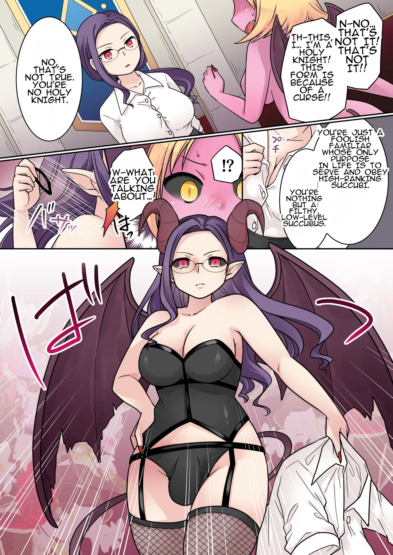 [Zakuro Saihouten (Kuratsuka Riko)]Elite Kishi no Daraku TS ~Otoko ni Modoretanoni Futatabi TS Succubus Ochi shichau Kishi-sama~ | The Fallen Elite Knight: TS ~The Knight Who Returned to Being a Man, Only to Fall Again as a TS Succubus~[English] Page 27