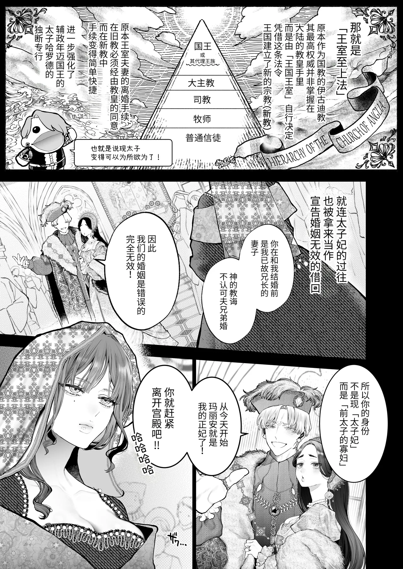 [Kyouniku Kyoushoku (Jagi Iwa)]Houtou Kizoku wa Moto Outaishihi to no Haramasekon de Isogashii - The Rake and The Once Crowned Princess[Chinese] [惑星]  [无修正] [Digital] Page 18