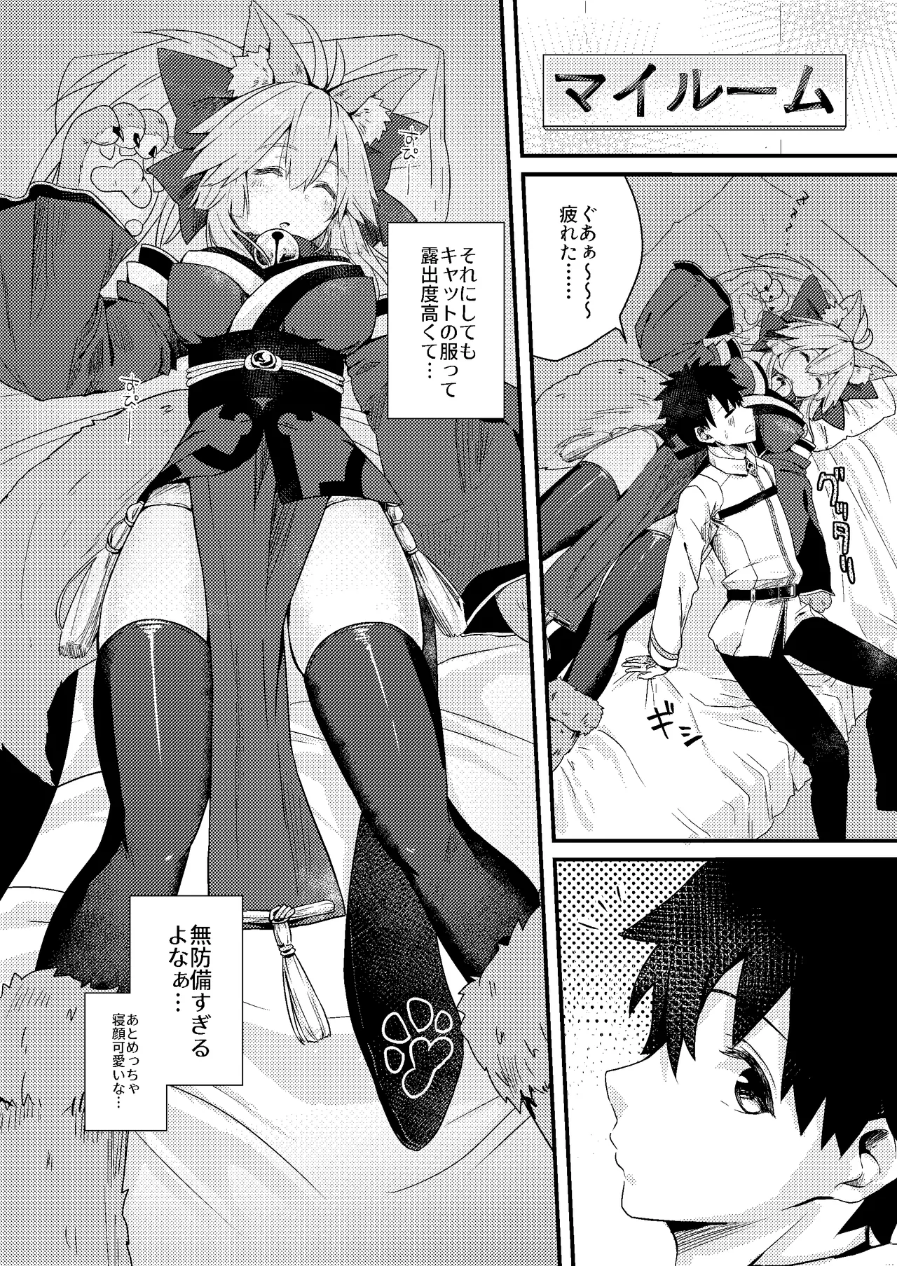 [Torihamu Holic (Yamamura Umi)]Muboubi Suimin Tamamo Cat - tamamocat is sleeping.(Fate/Grand Order) [Digital] Page 5