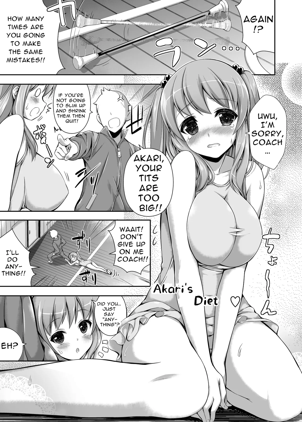 [Massaratou (Motomushi)]Akari no Diet[English] [Azuin] Page 2