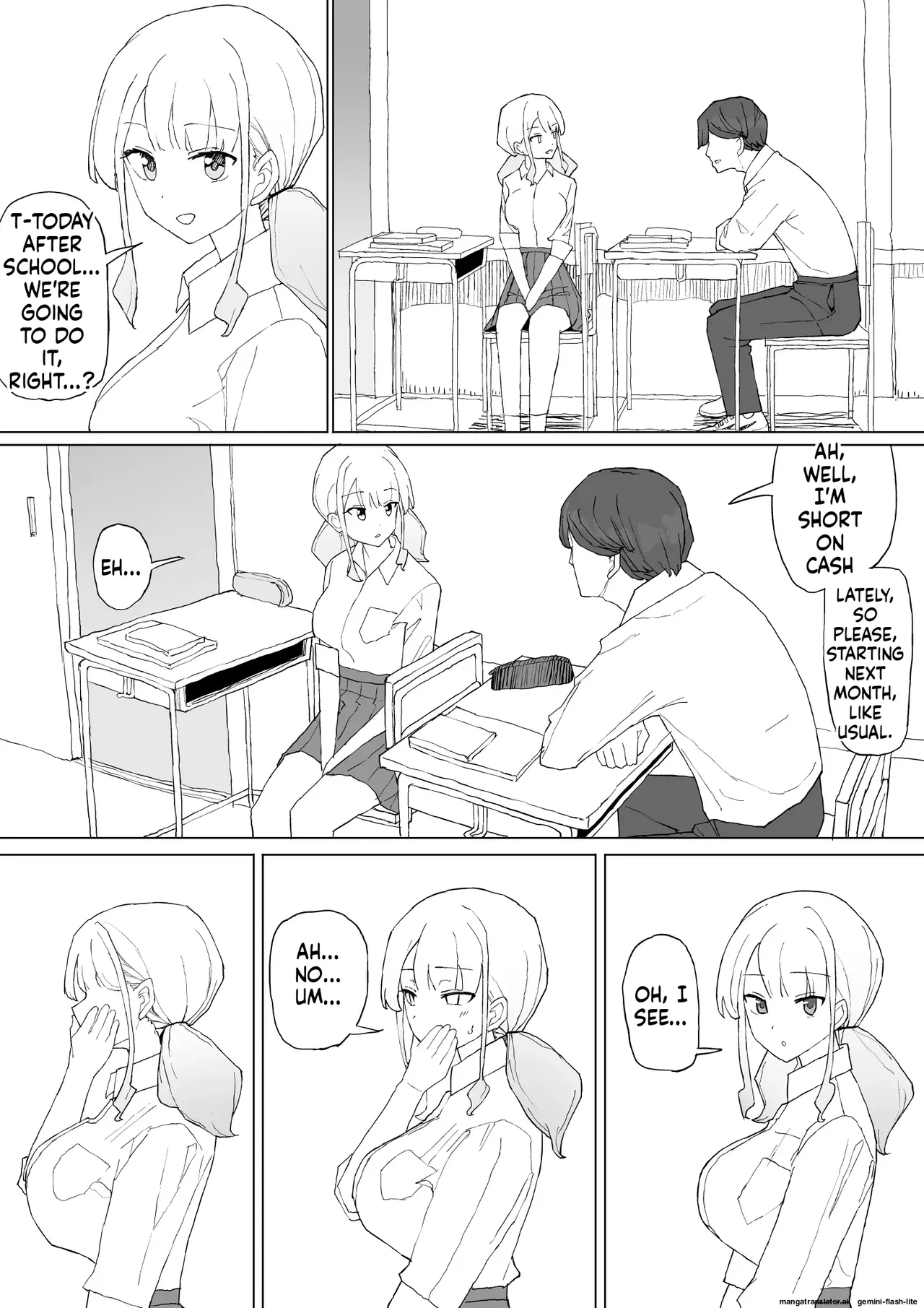 [Muripoyo]Okane no Kankei dakara(MTL) Page 39