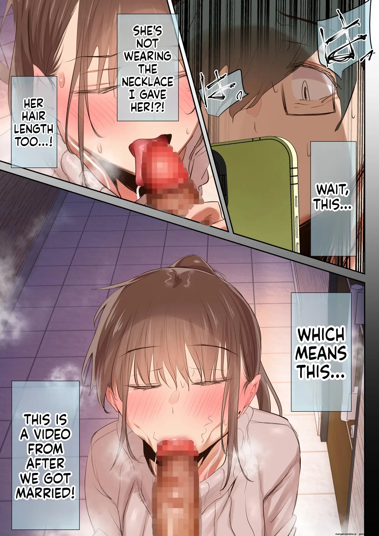 [Ubuo]Ki ga tsuyokute zako manko na tsuma wa dareka no osagari(MTL) Page 40