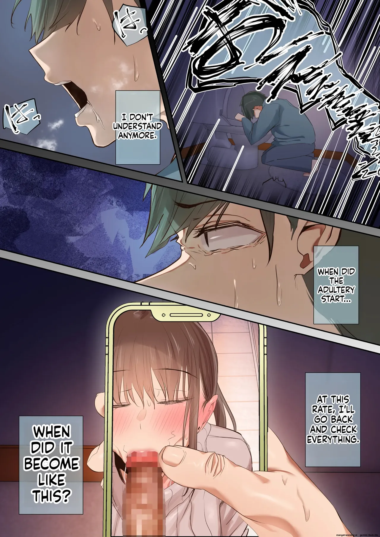[Ubuo]Ki ga tsuyokute zako manko na tsuma wa dareka no osagari(MTL) Page 43