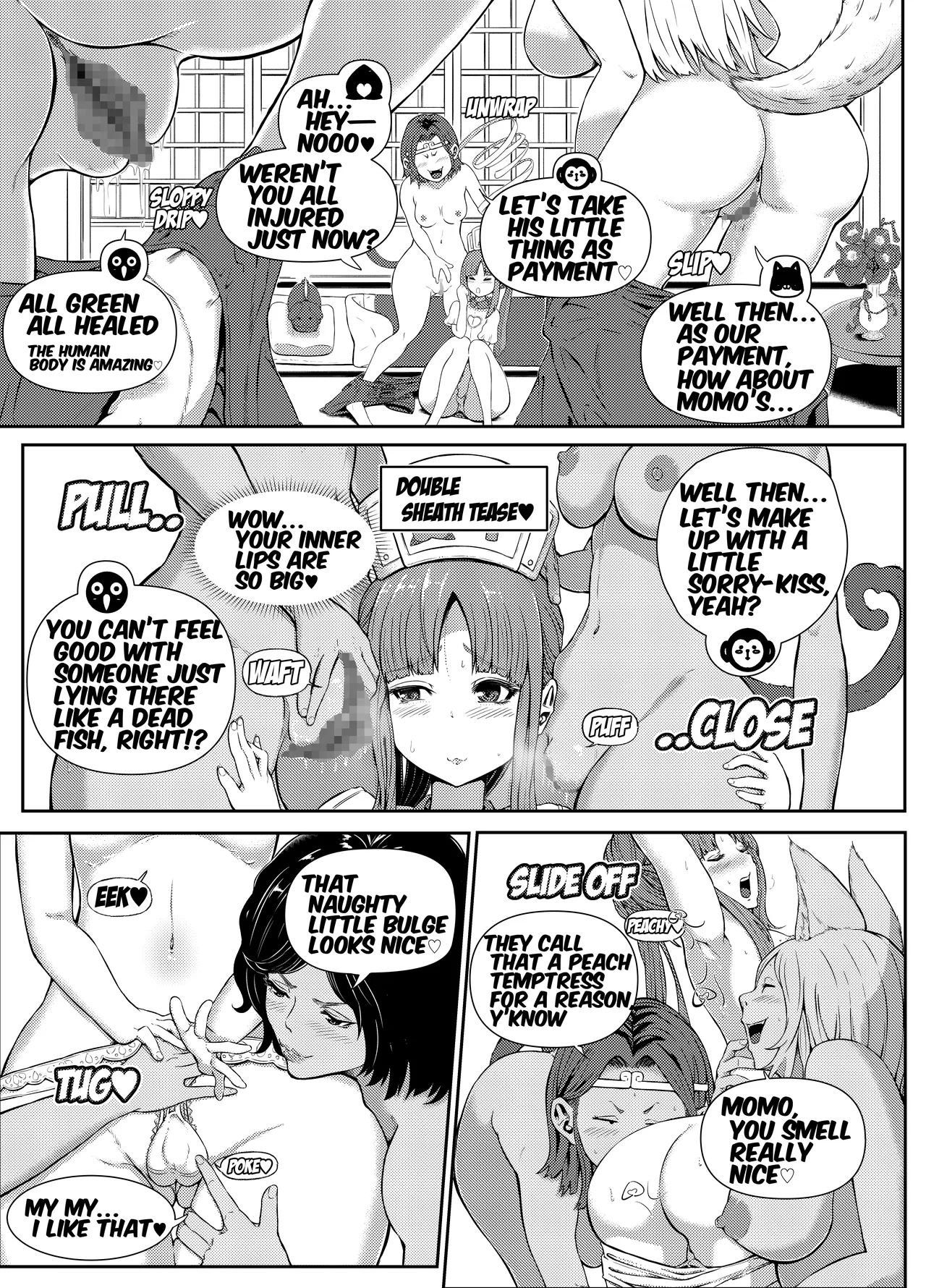 [Parabyo Ya Koneko (Parabyo, Koneko)]At Your Service♡ Momo the Peach Nurse Page 19