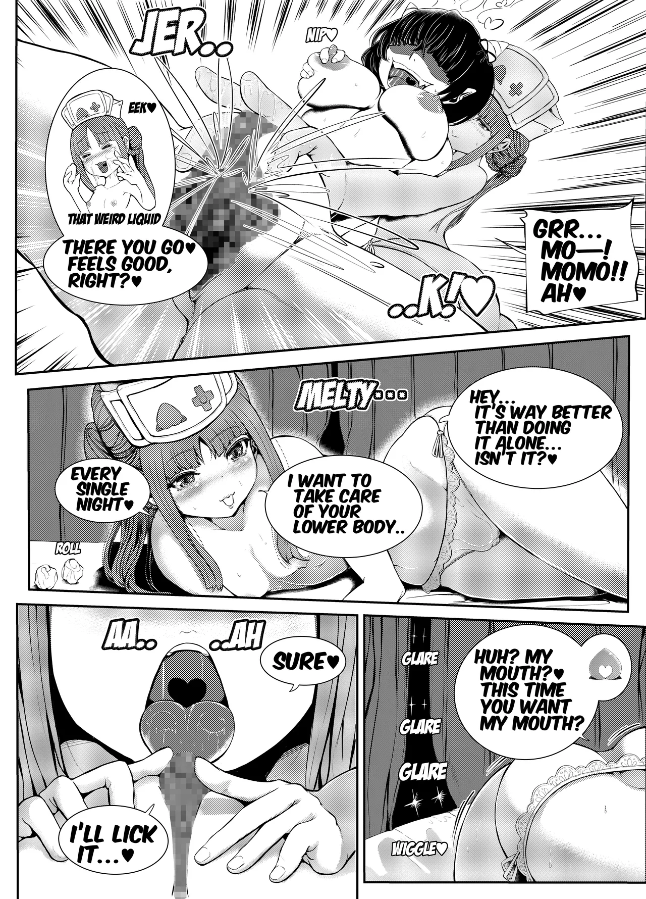 [Parabyo Ya Koneko (Parabyo, Koneko)]At Your Service♡ Momo the Peach Nurse Page 8
