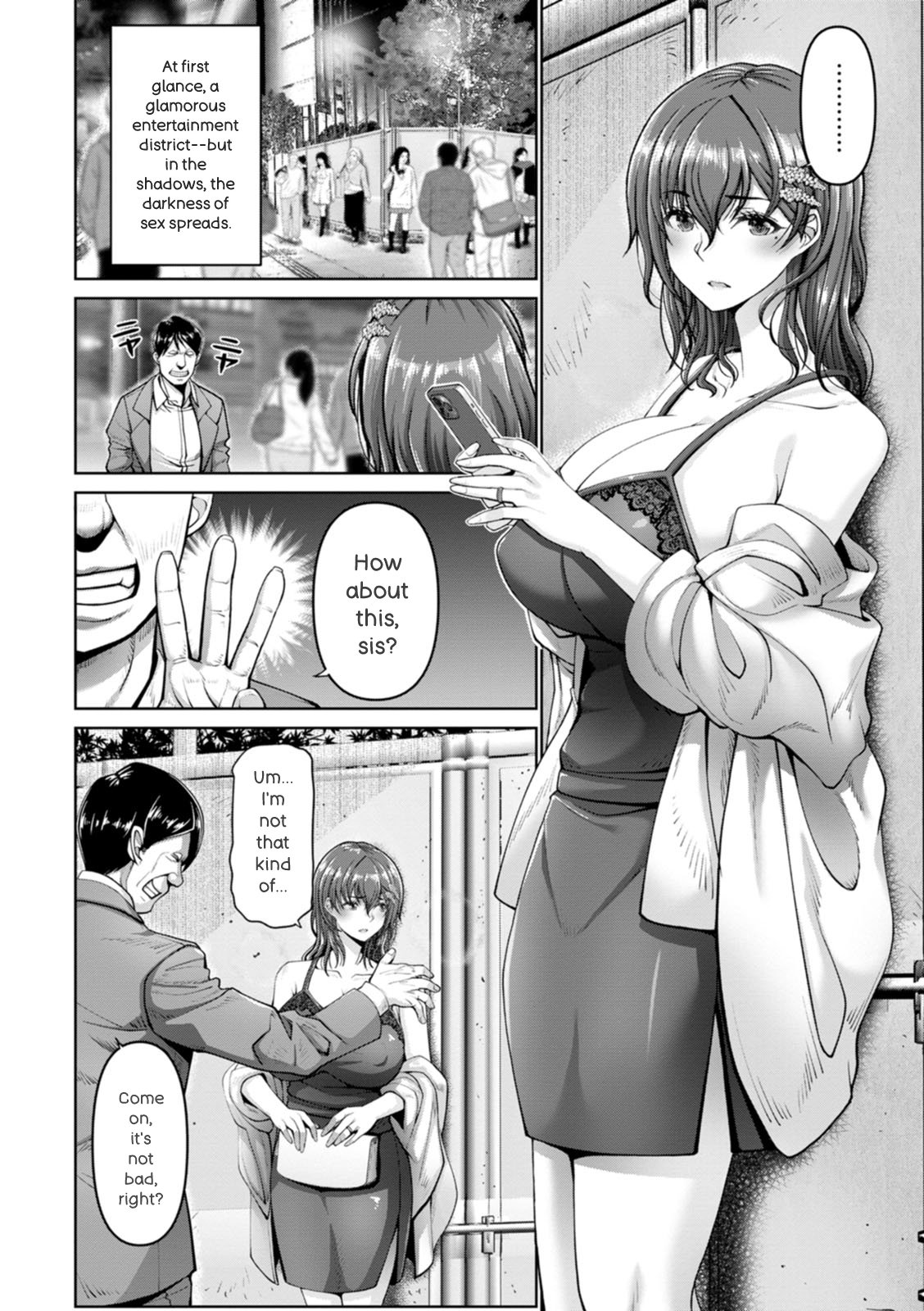 [Oobayashi Mori]Kanrakugai | Red-light District[English] [Digital] Page 34