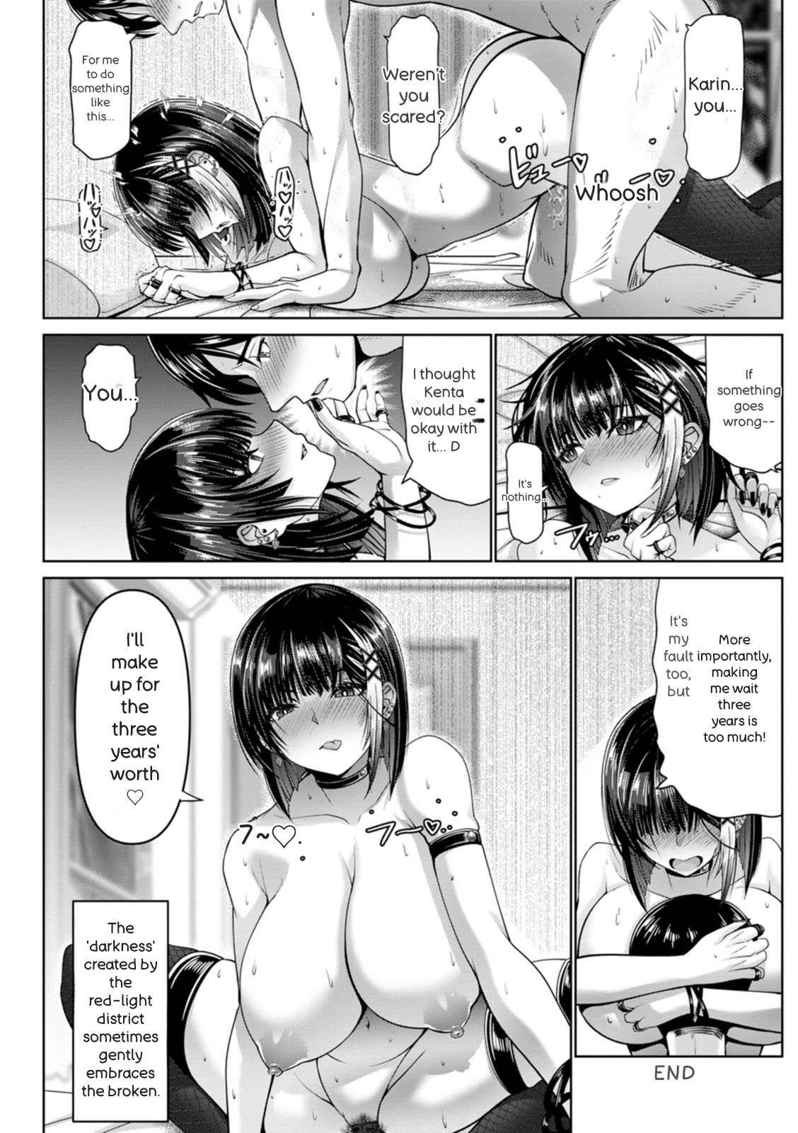 [Oobayashi Mori]Kanrakugai | Red-light District[English] [Digital] Page 82